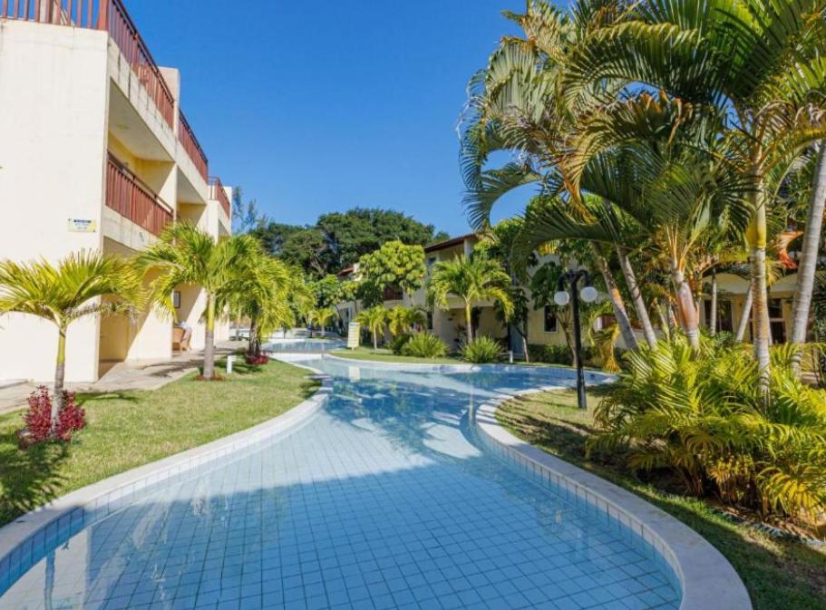 Flat incrível no Solar Águas, em frente a piscina principal