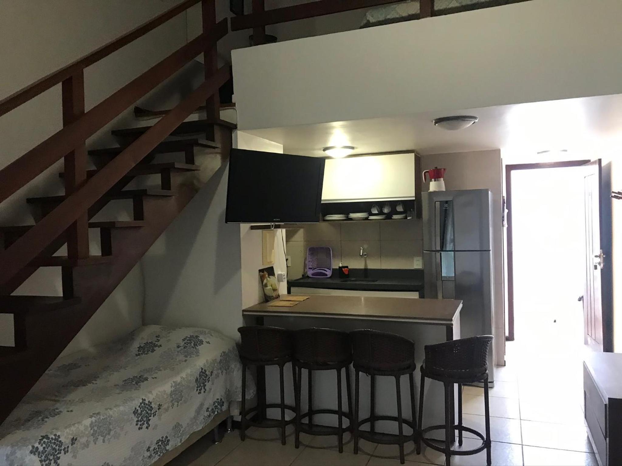 Duplex no Centrinho de Pipa cozinha e 2 banheiros