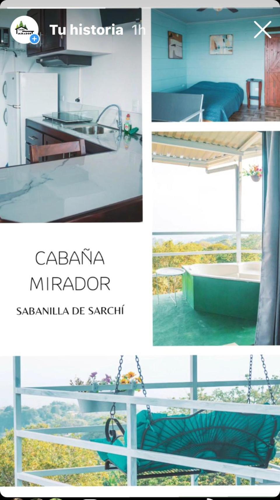 Cabaña mirador Jacuzzi