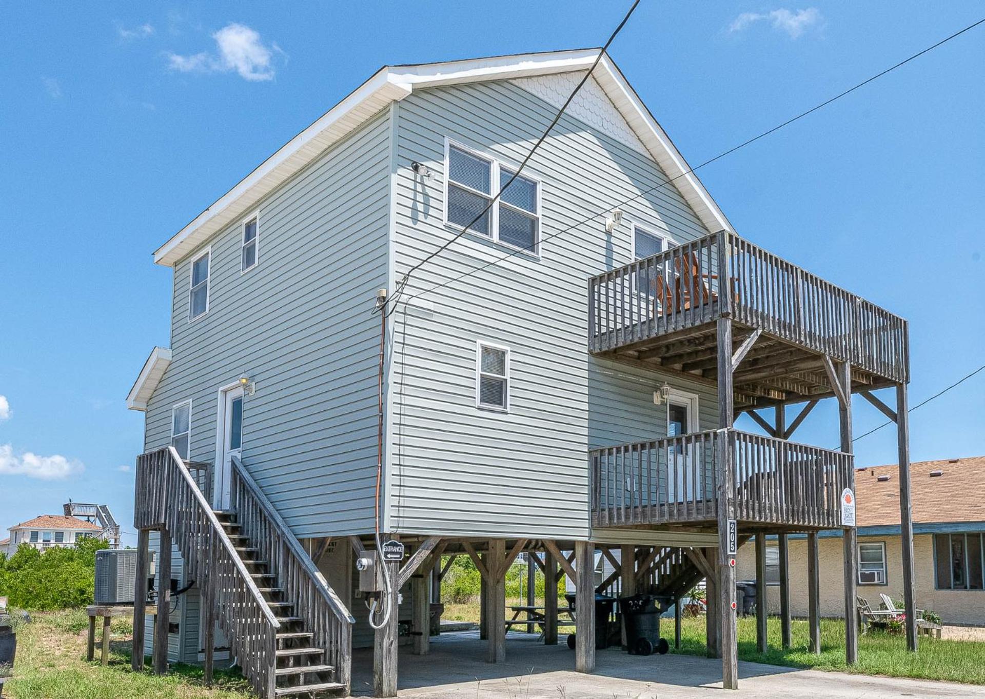 Byrd's Nest - KDH MP 6, Ocean Views, 200 Yards to the Beach view 2