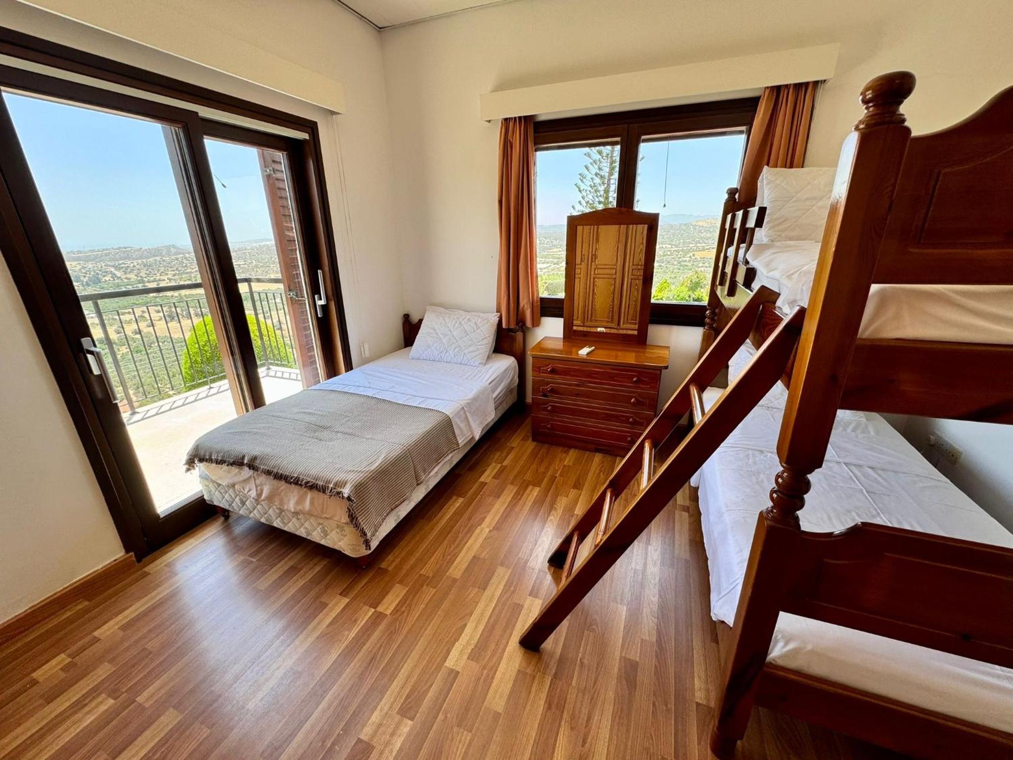 Mountain view 6 bed mansion with Private Padel Court, Pool & Gym