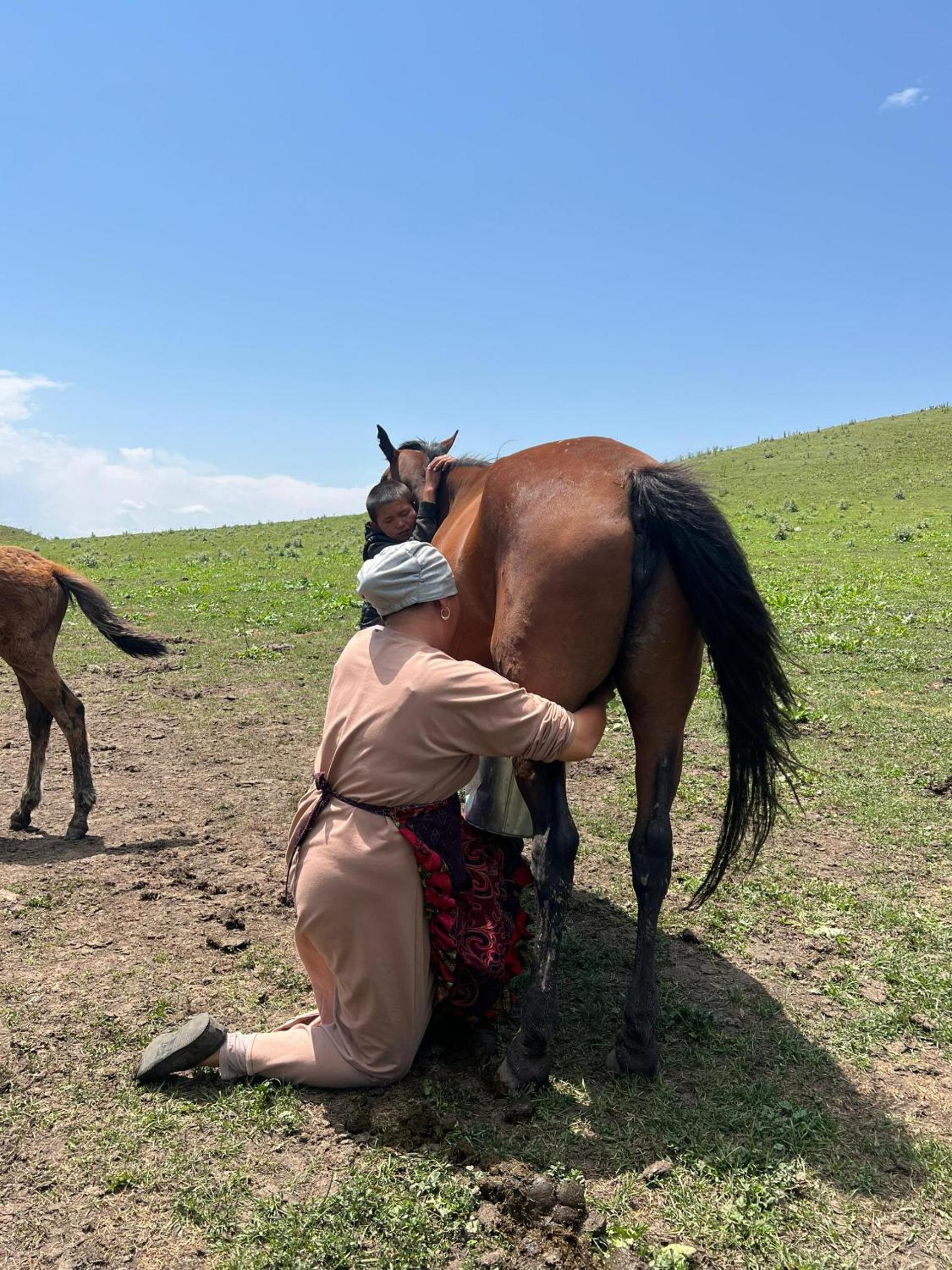 Aldayar Ata yurt camp, Ozgon