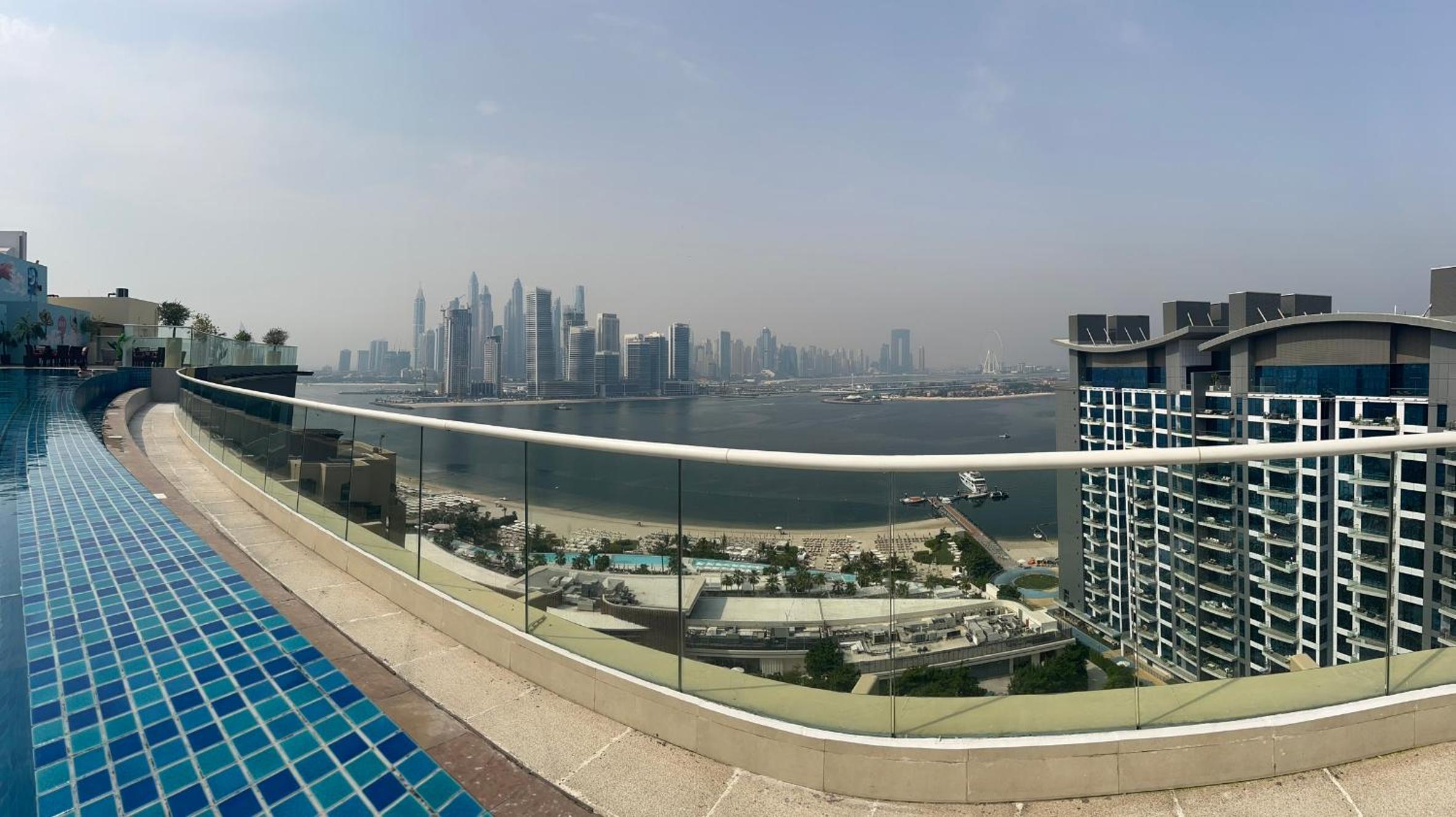 SevenPalm 2BR SeaView RooftopPool privBeach