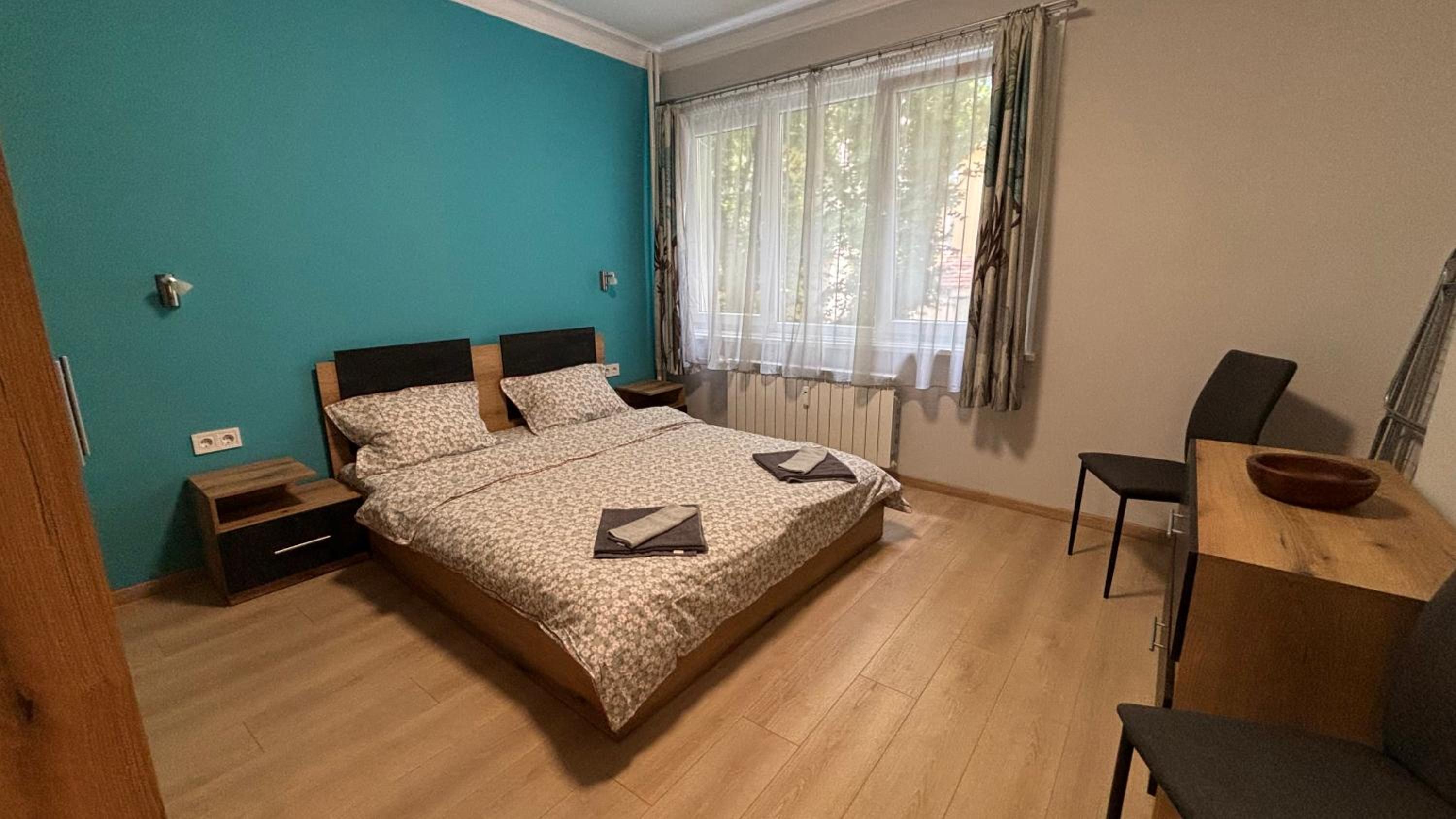 Cozy brand new apartment with Air Conditioner and garden view