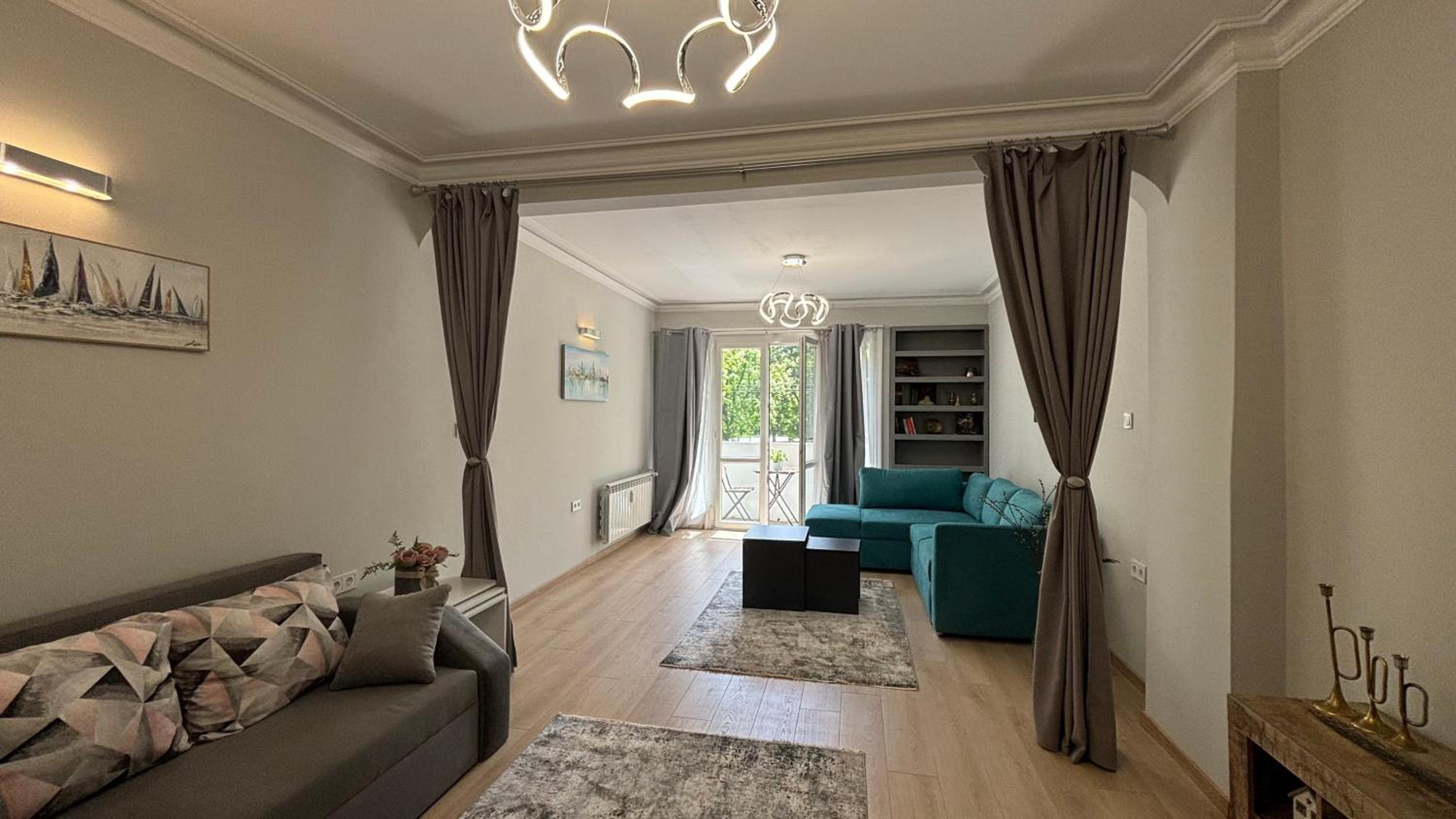 Cozy brand new apartment with Air Conditioner and garden view
