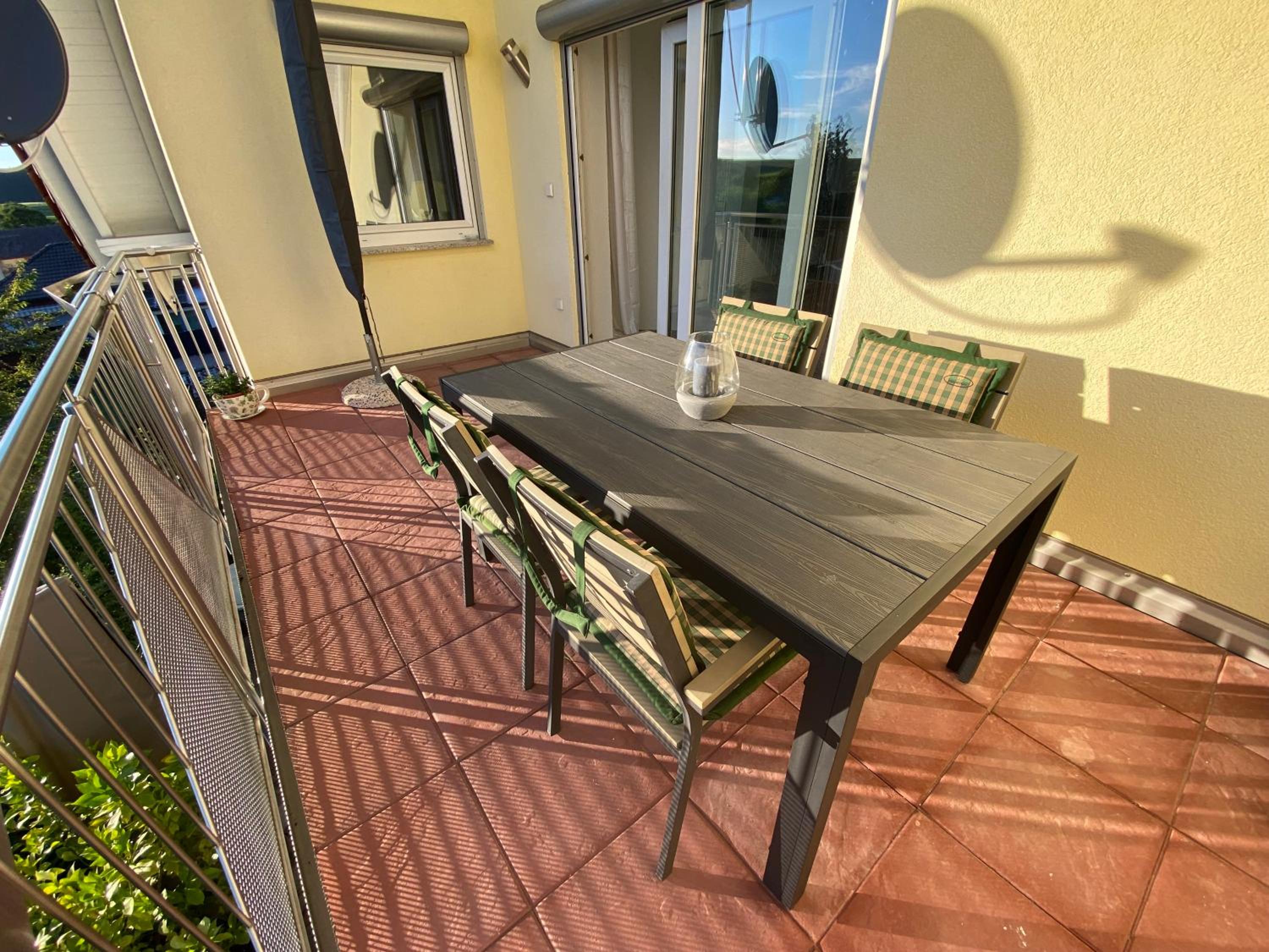 Ferienwohnung Meßmer mit Balkon