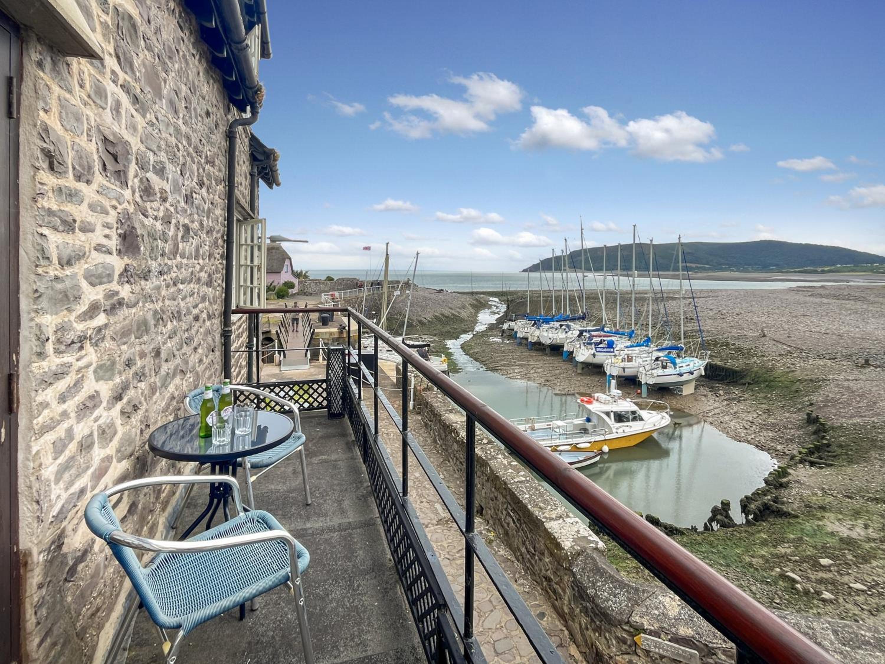 Harbour House Apartment Porlock Weir view 3