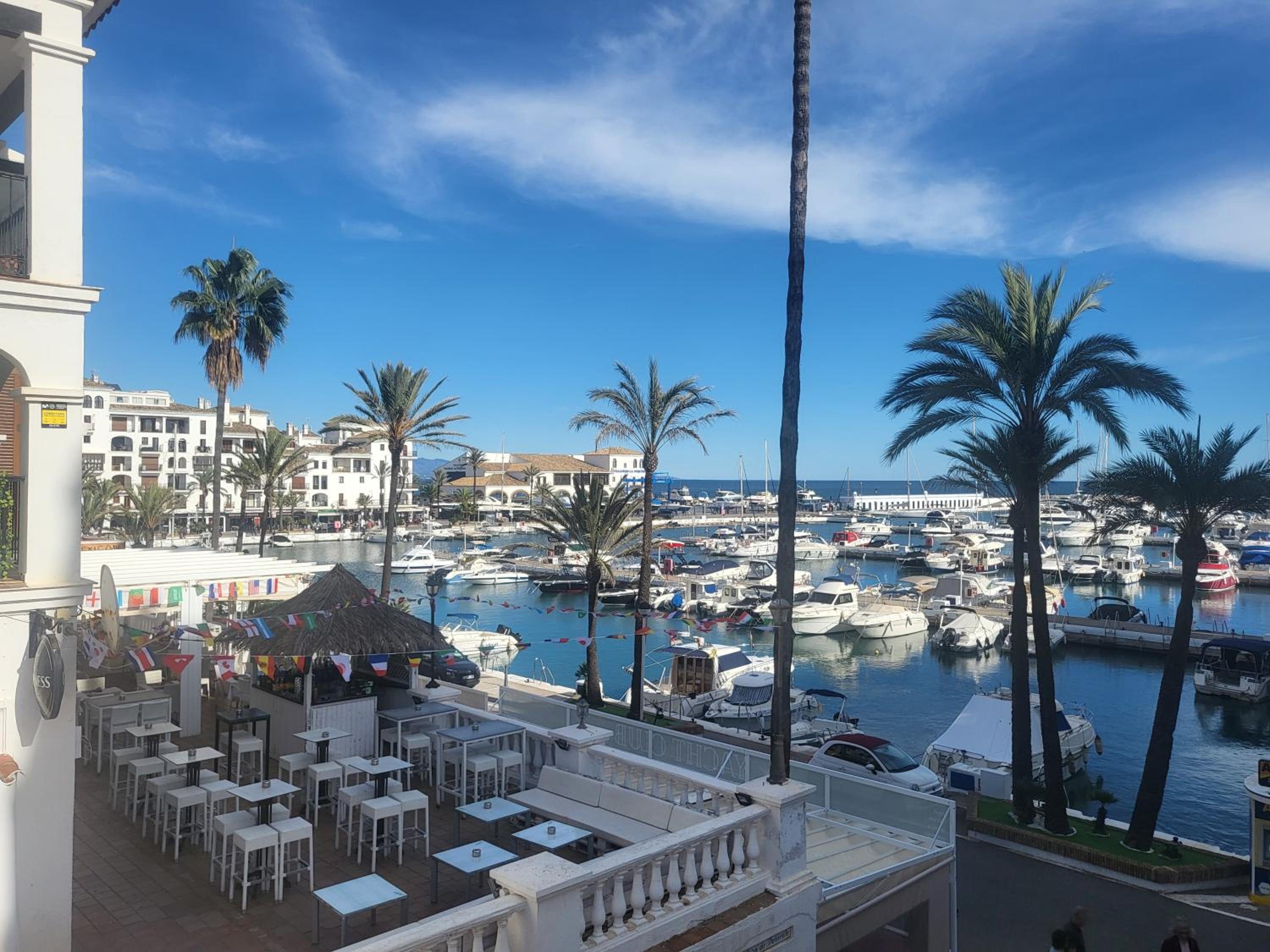 Luxury 3 bed apartment Marina de la Duquesa, huge terrace pool views, 500 meters to Beach view 5