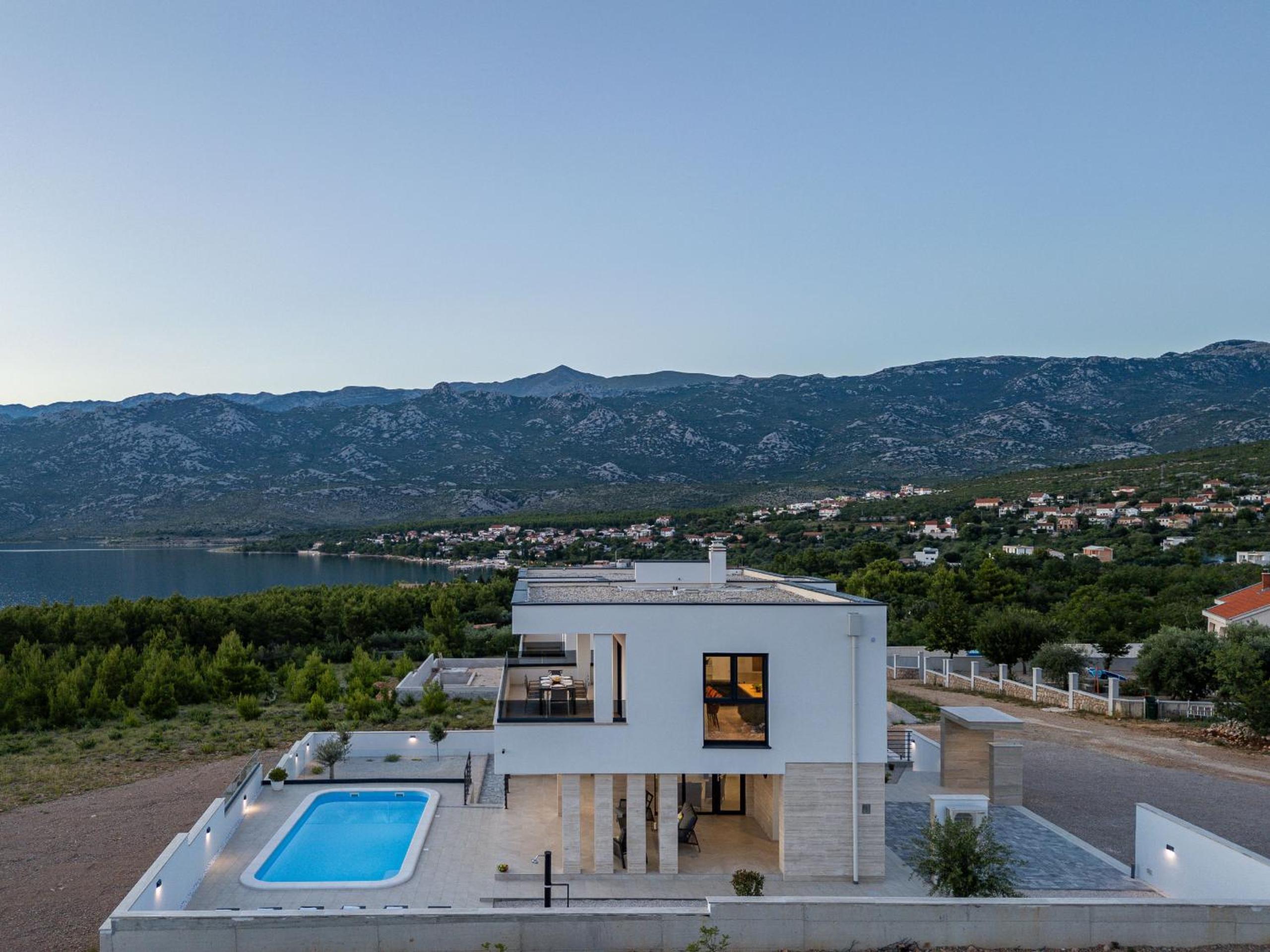 Villa Malusy ZadarVillas view 2