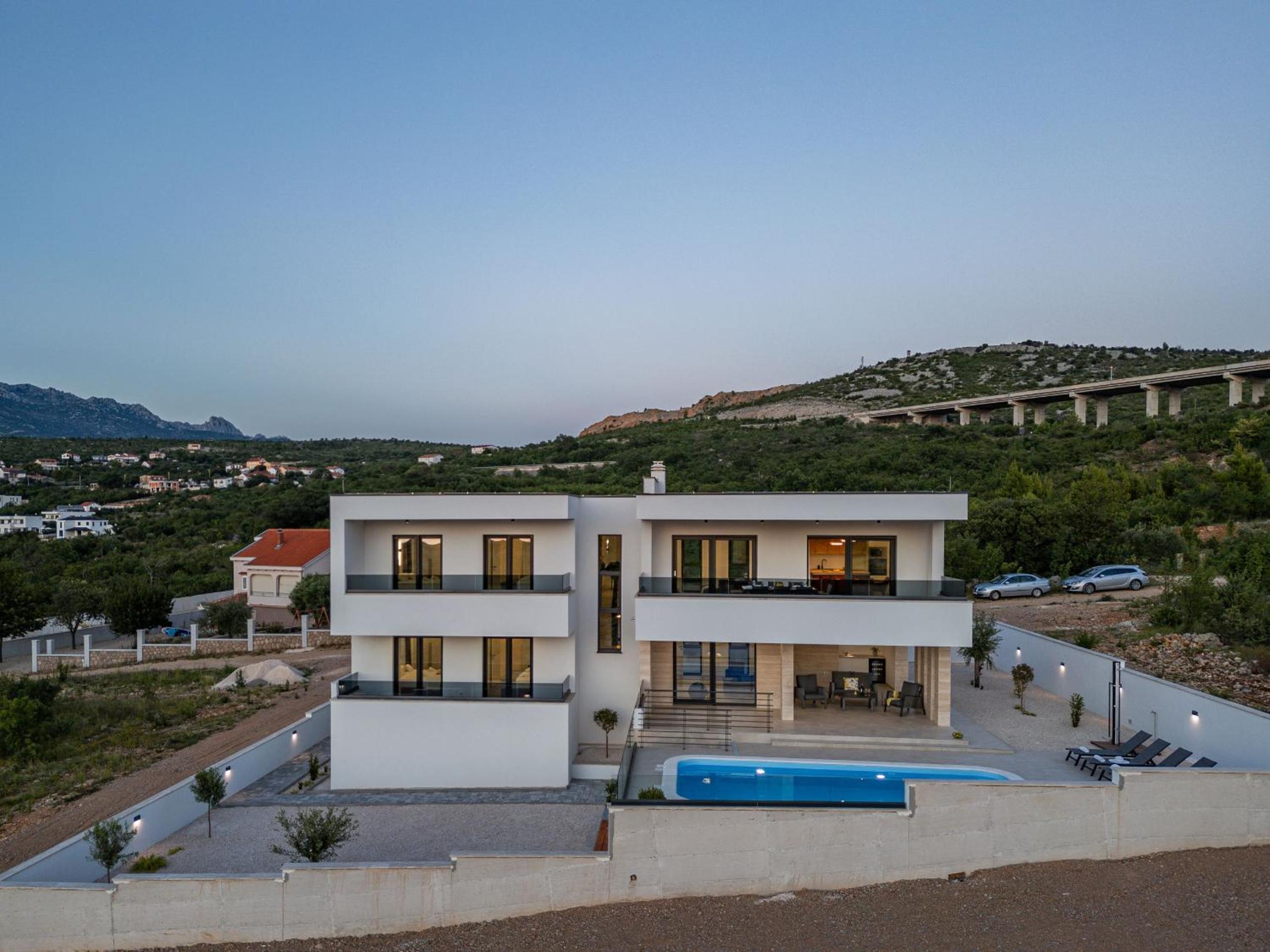 Villa Malusy ZadarVillas view 3