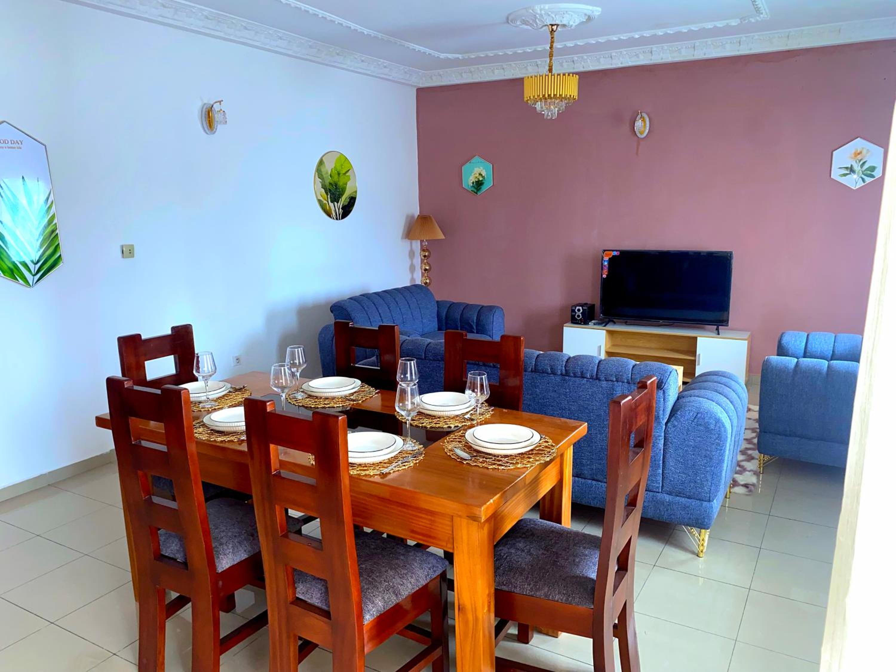 Suite Premium à Makepe, Groupe électrogène, Wifi, Climatisée, Secure