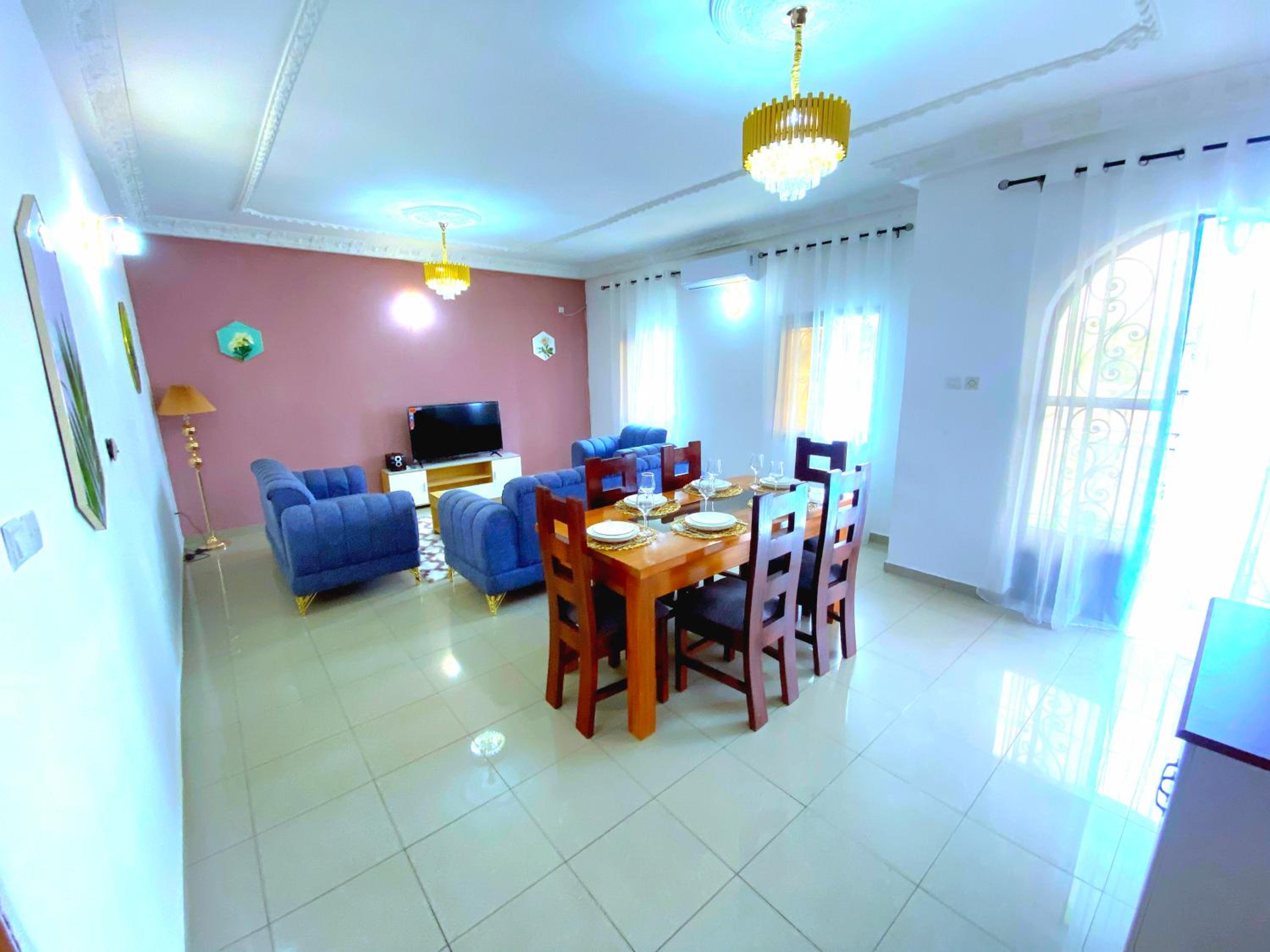 Suite Premium à Makepe, Groupe électrogène, Wifi, Climatisée, Secure