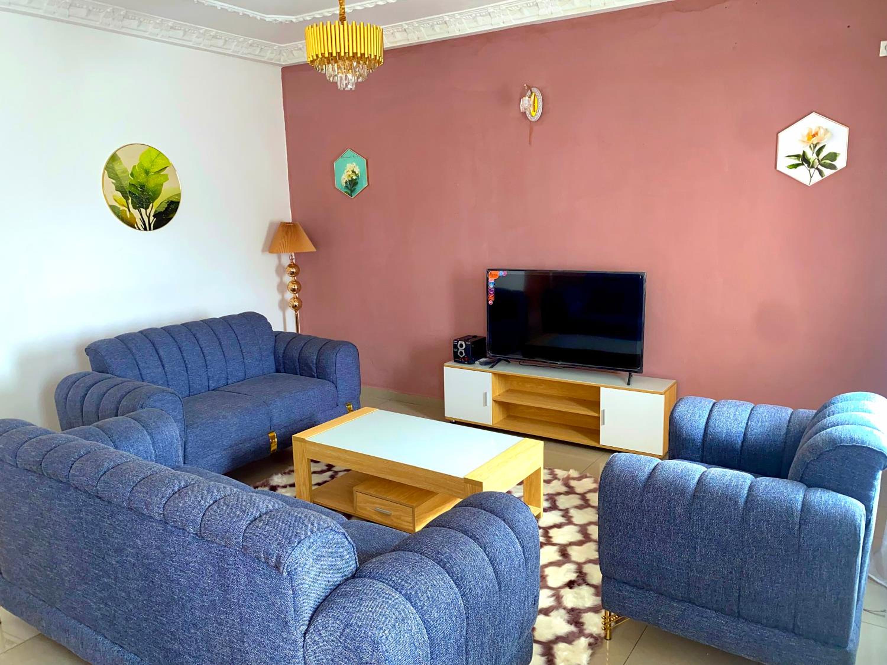 Suite Premium à Makepe, Groupe électrogène, Wifi, Climatisée, Secure