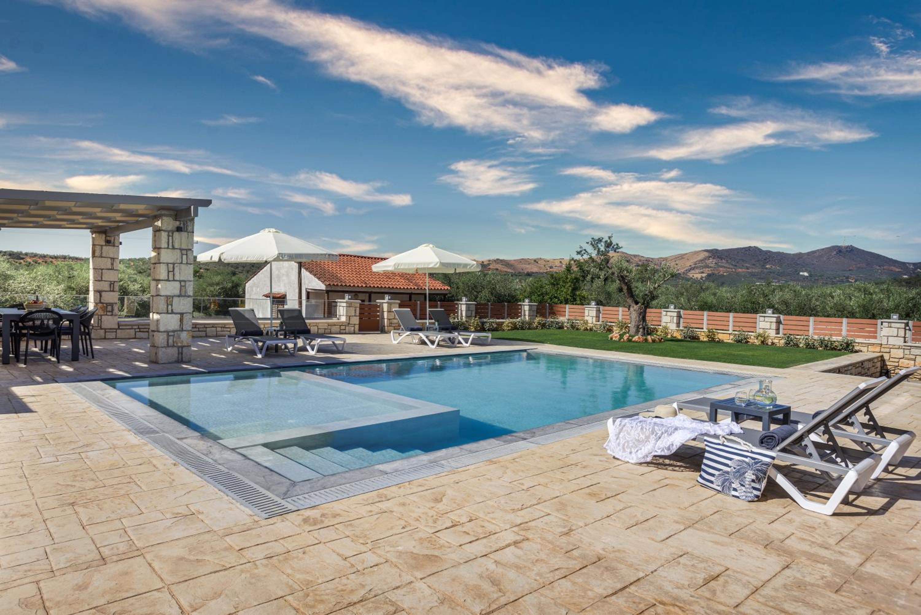 Villa Chara with Heated Pool, by Estia view 2
