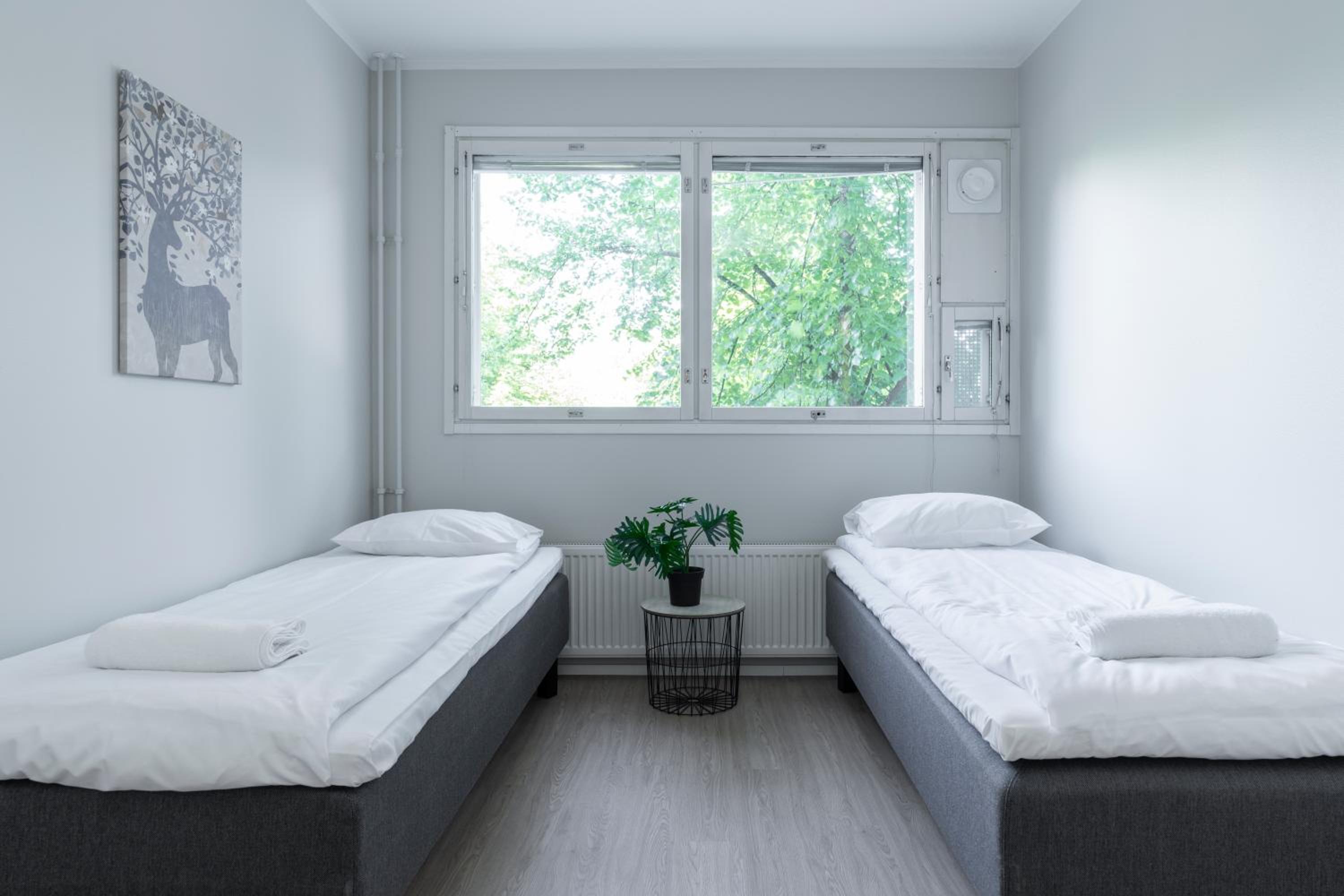 Renovated 3 bedroom family apartment with sauna and parking view 5