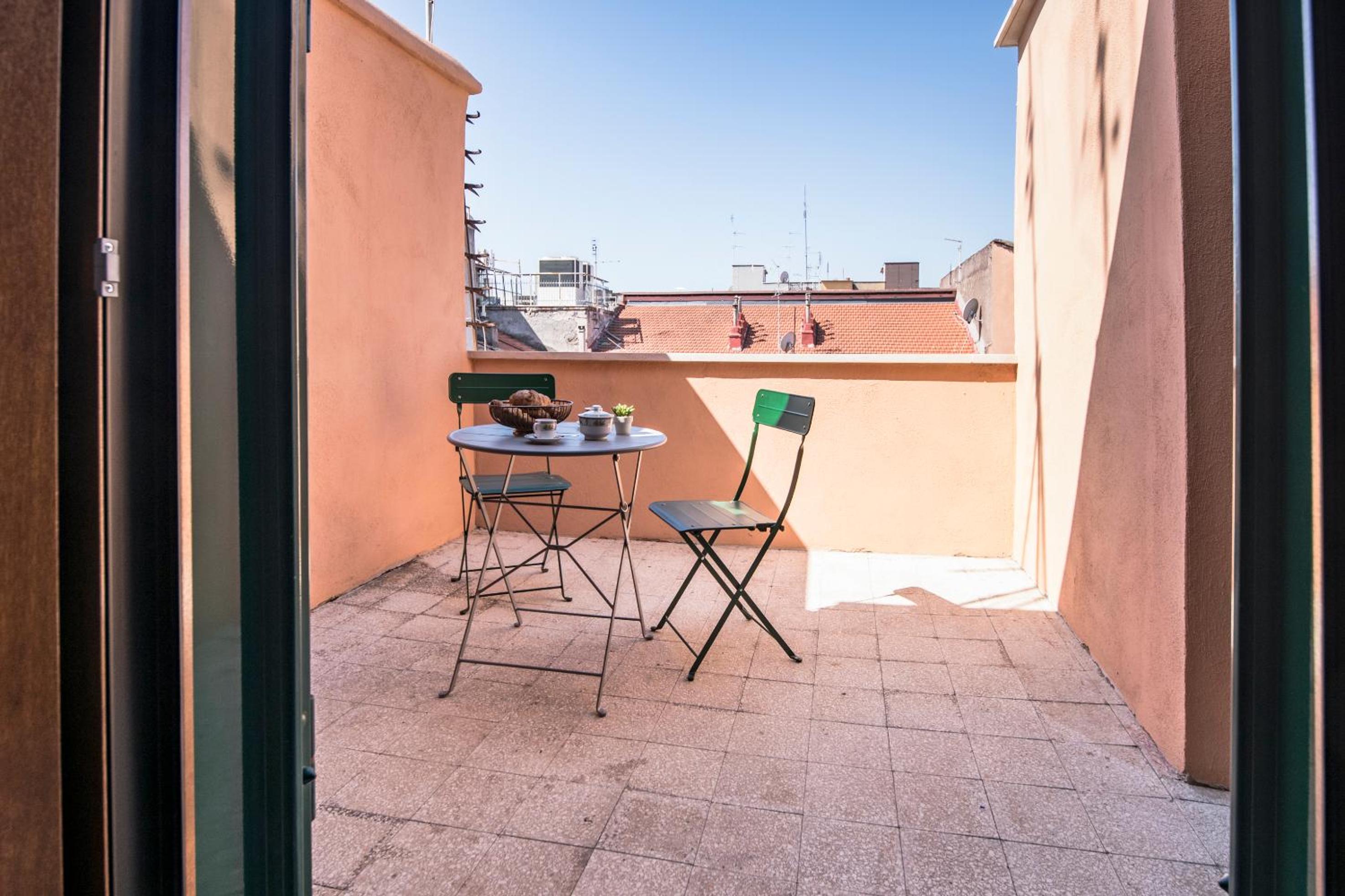 Roof Terrace Sophie, Repubblica apartment Termini Station
