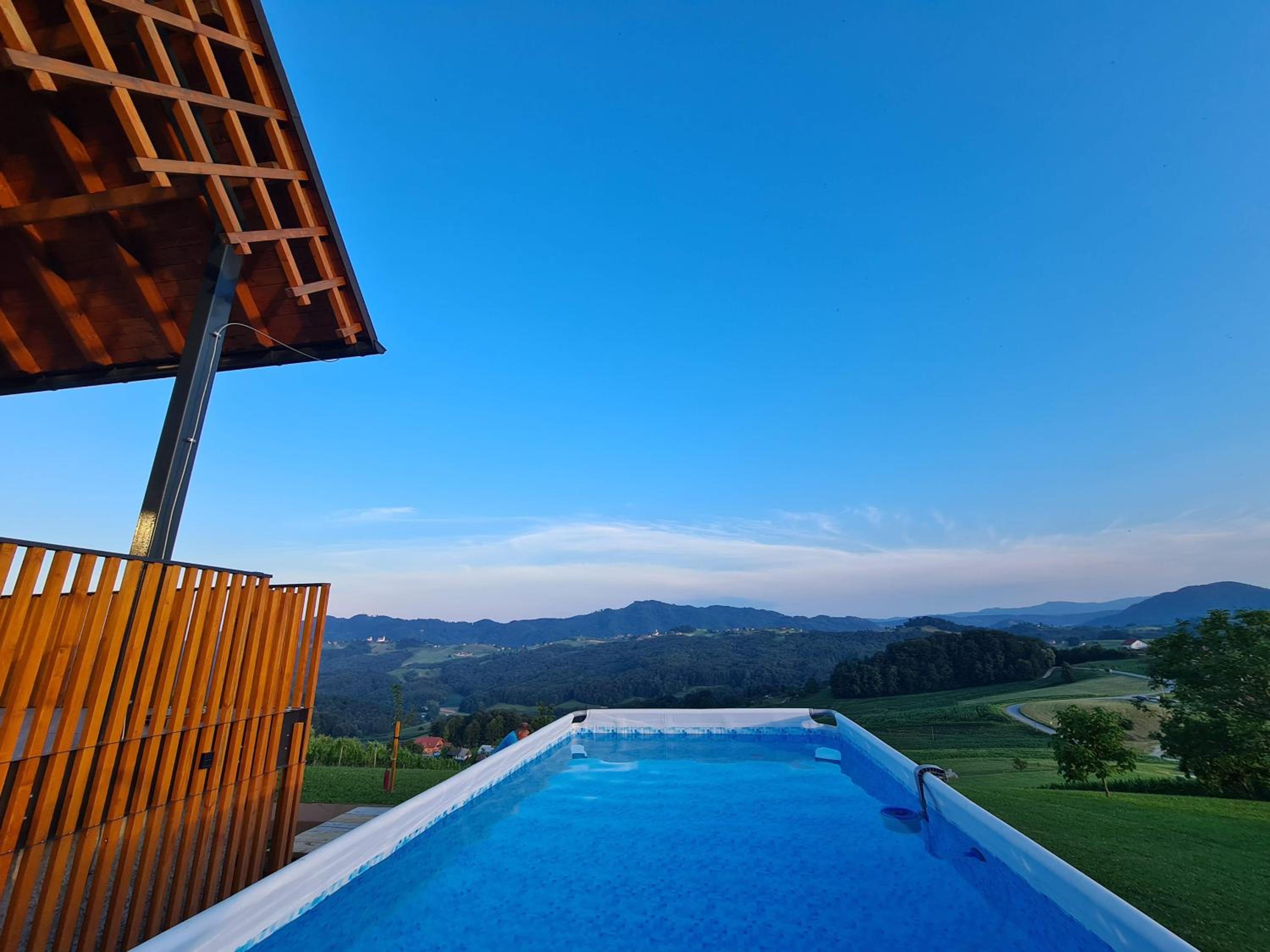 Villa Strtenica in the vineyard view 3