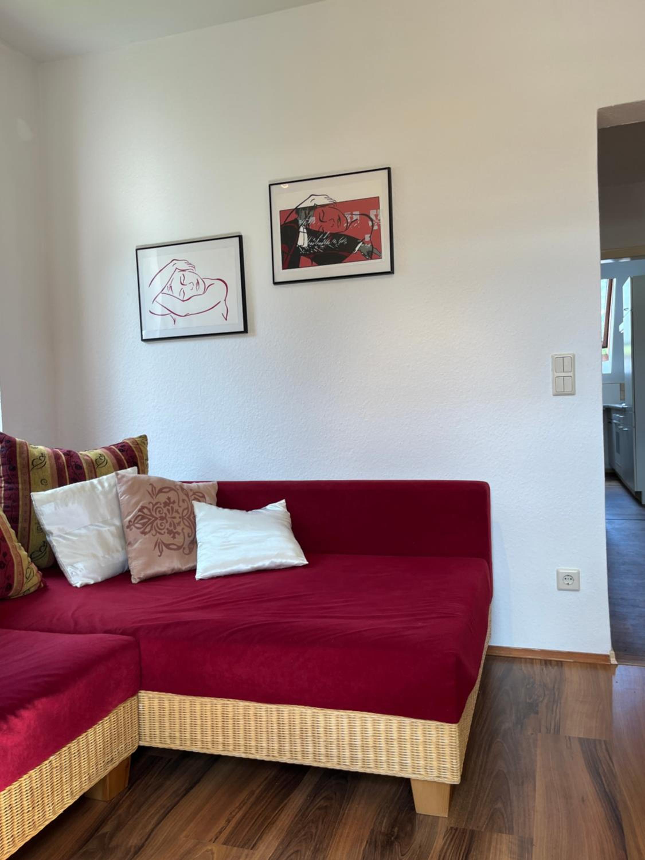 Kleine Bauernhof-Wohnung im Stadtbusbereich
