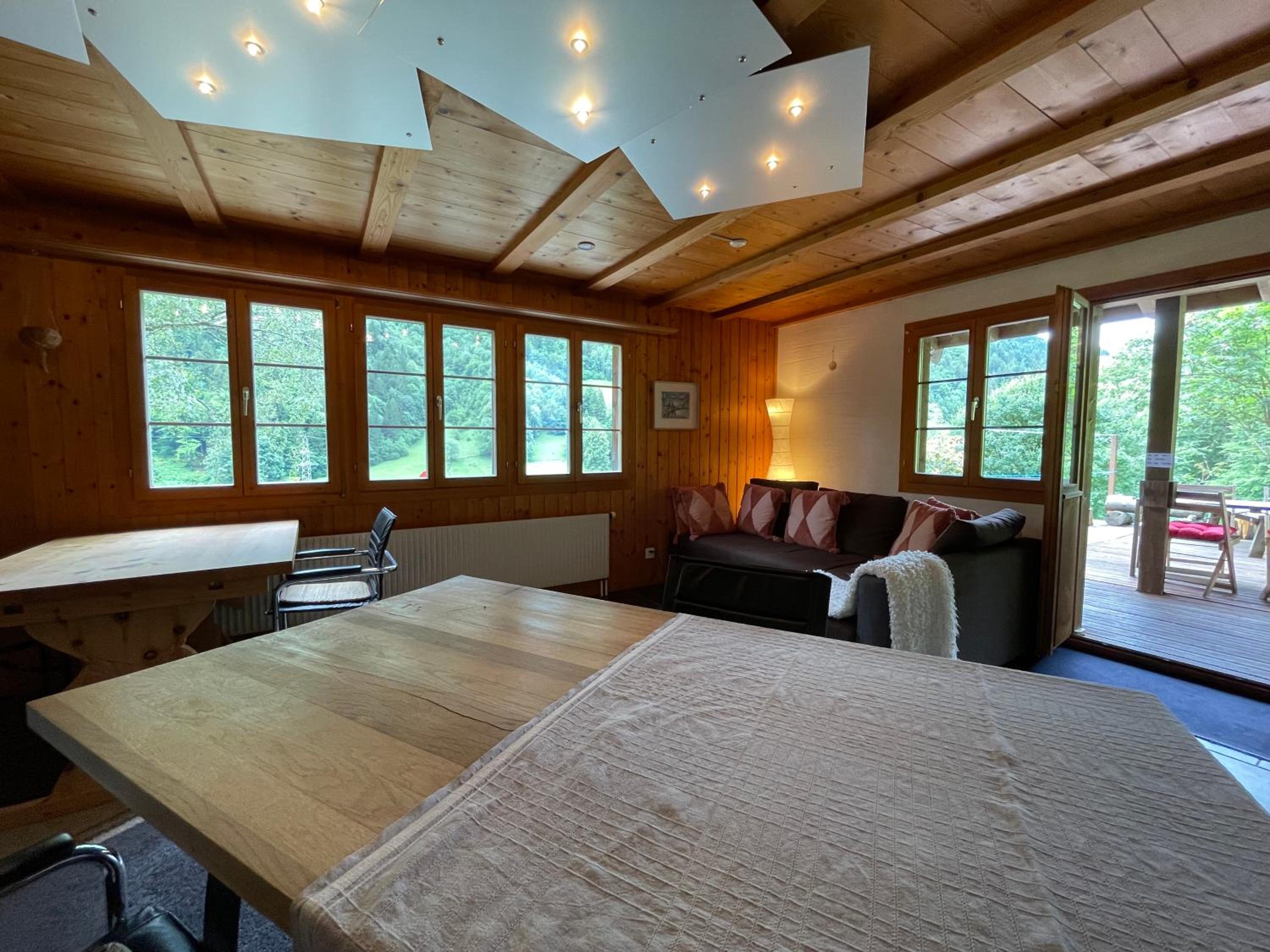 Einzelzimmer im Chalet Milital