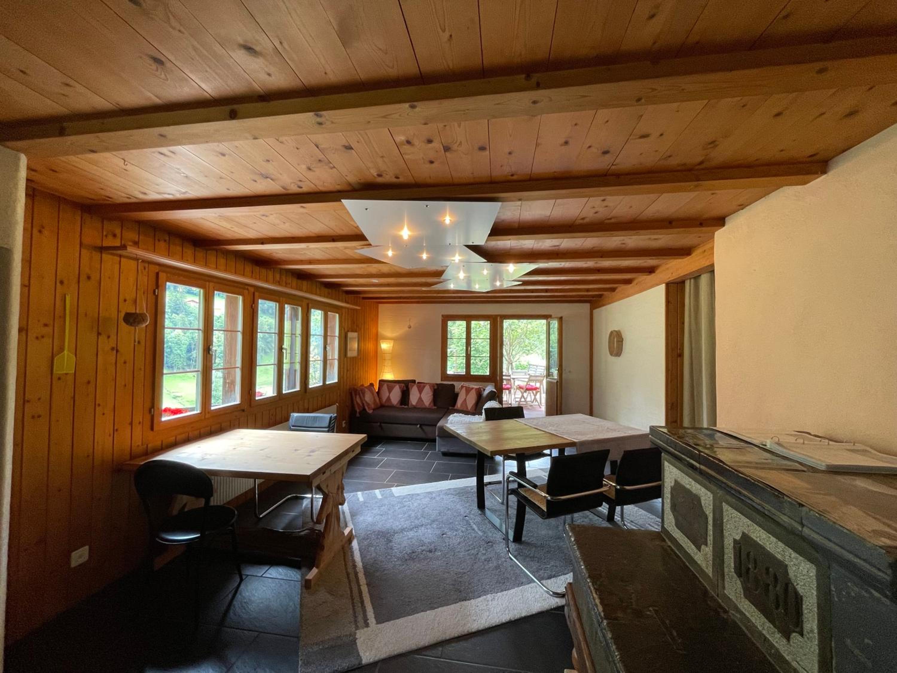 Einzelzimmer im Chalet Milital