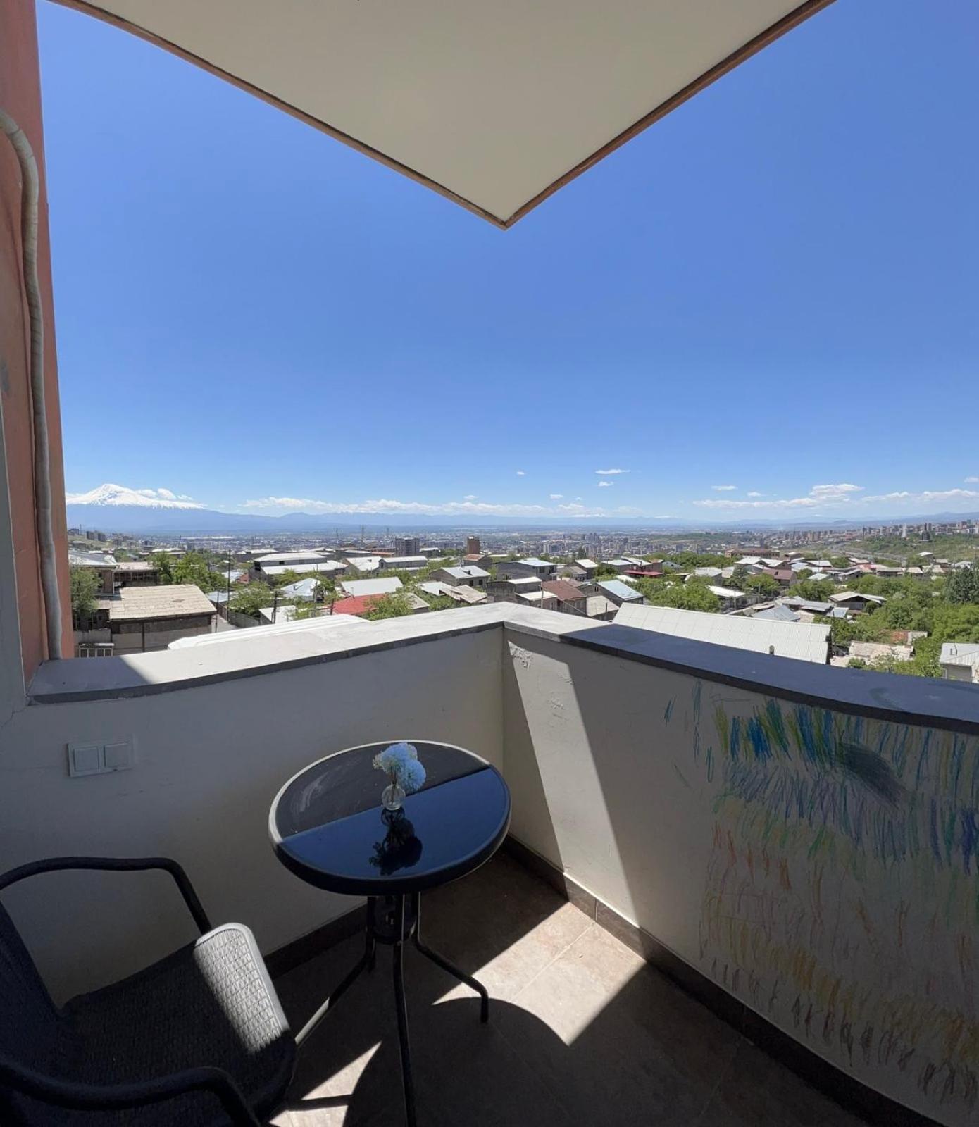 Two balcony apartment in Yerevan