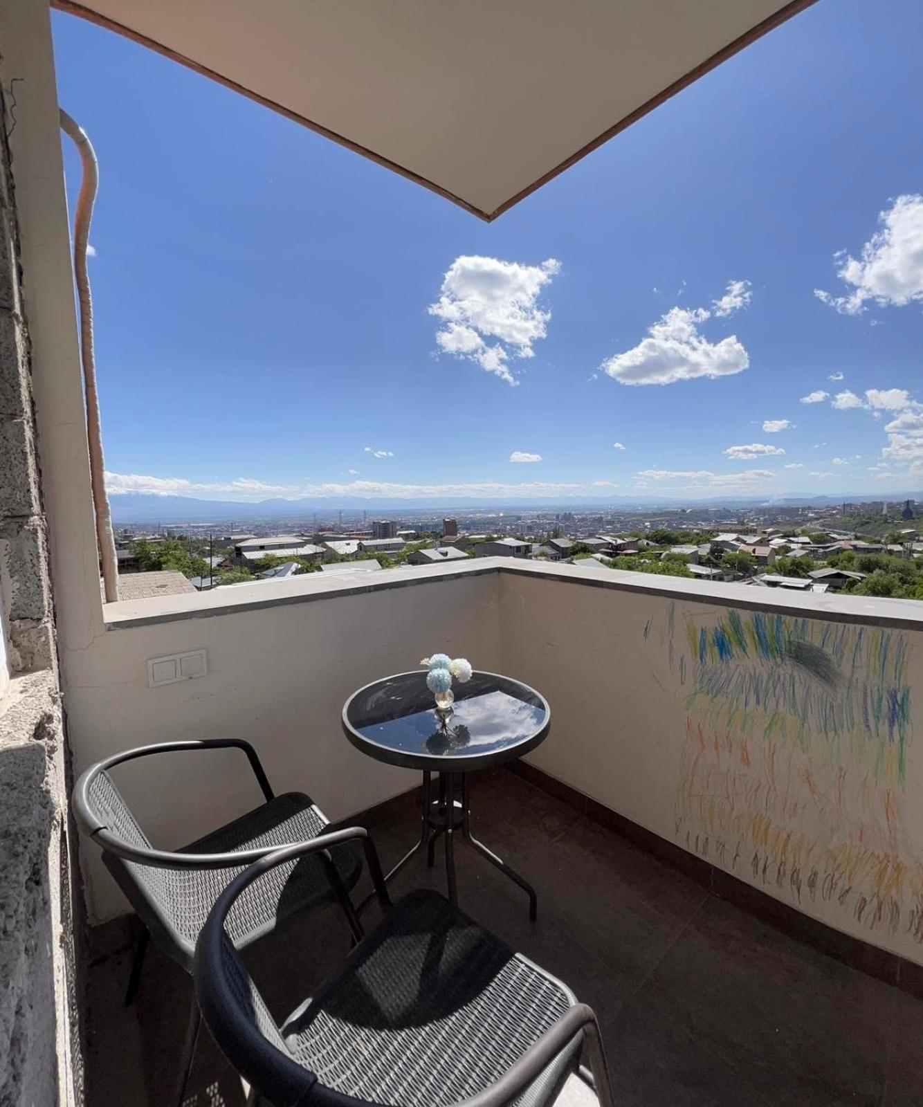 Two balcony apartment in Yerevan