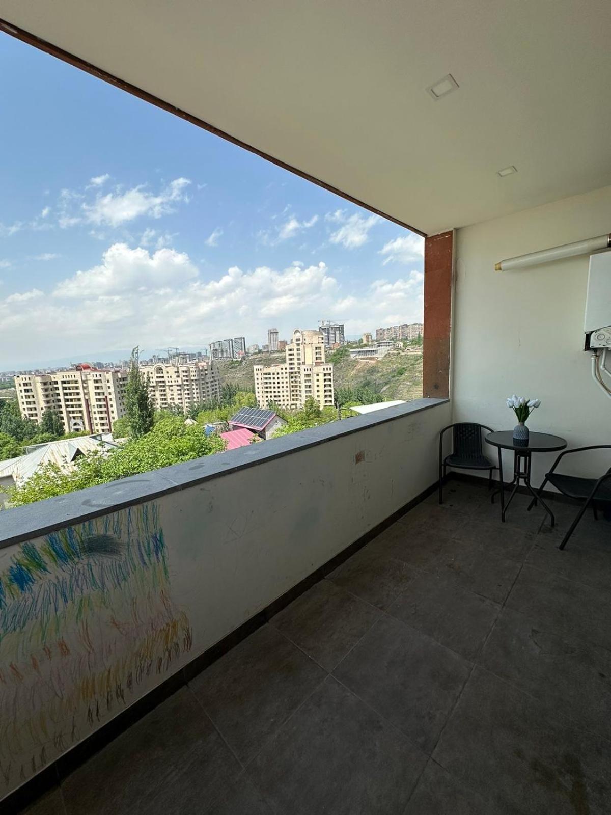 Two balcony apartment in Yerevan