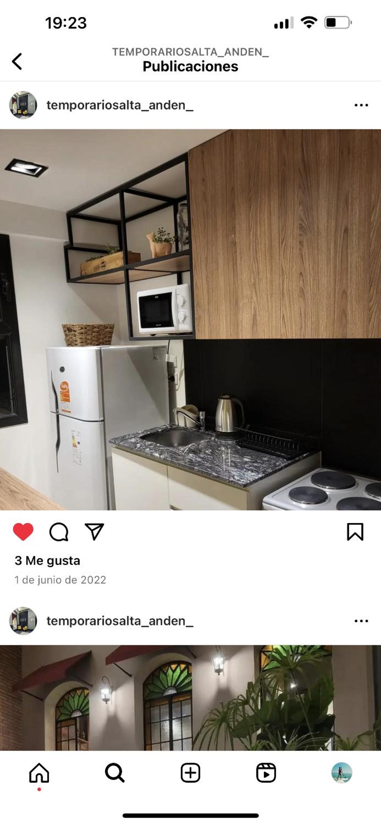 Departamento Anden zona Peñas hasta 4 pers