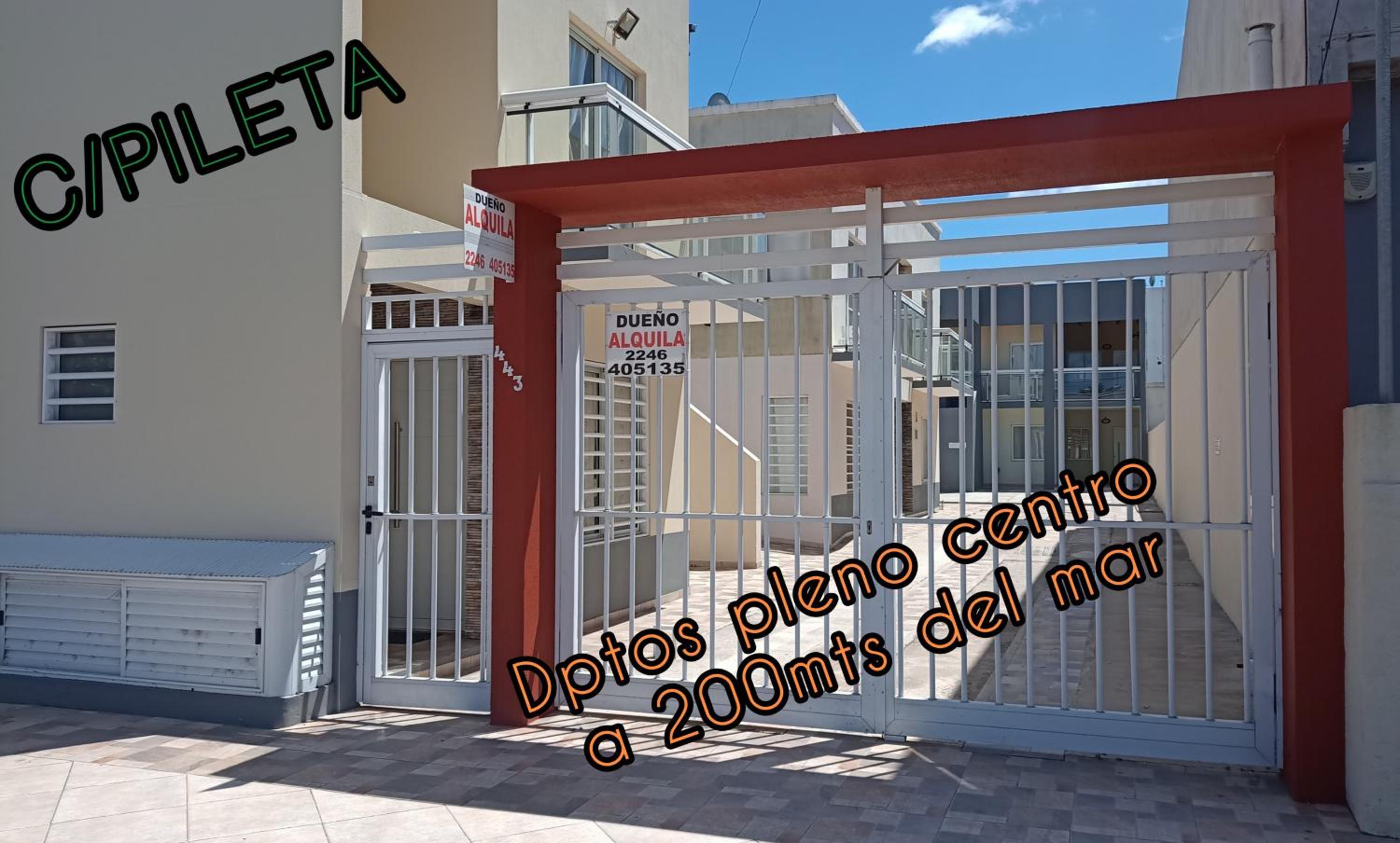 Departamentos en pleno centro Santa Teresita