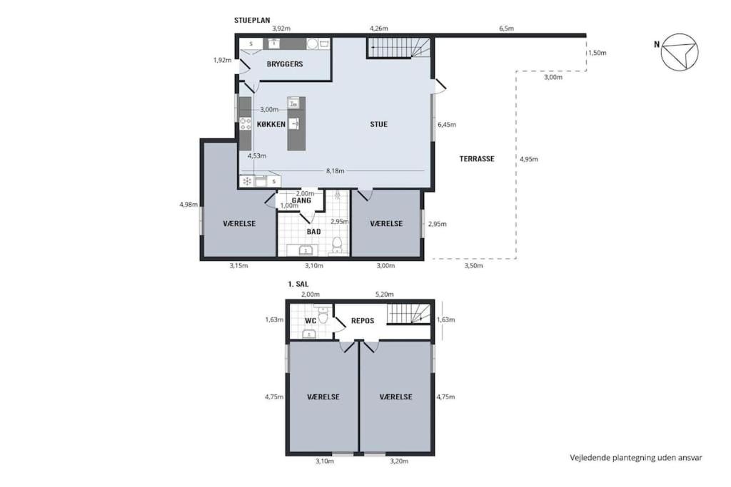 Totalrenoveret villa i Risskov