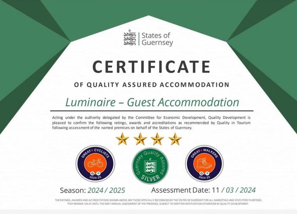 Luminaire hosted accommodation