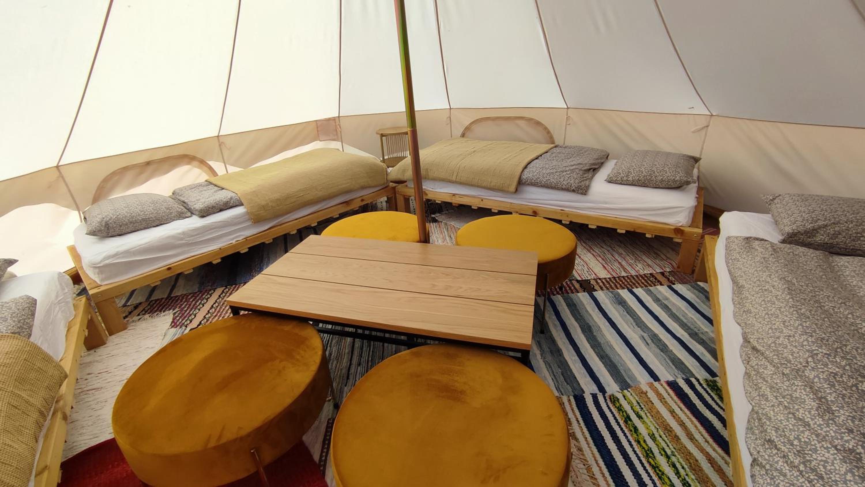 Glamping tält/tent - Glampingzelt -Lodge - Sjöutsikt view 3