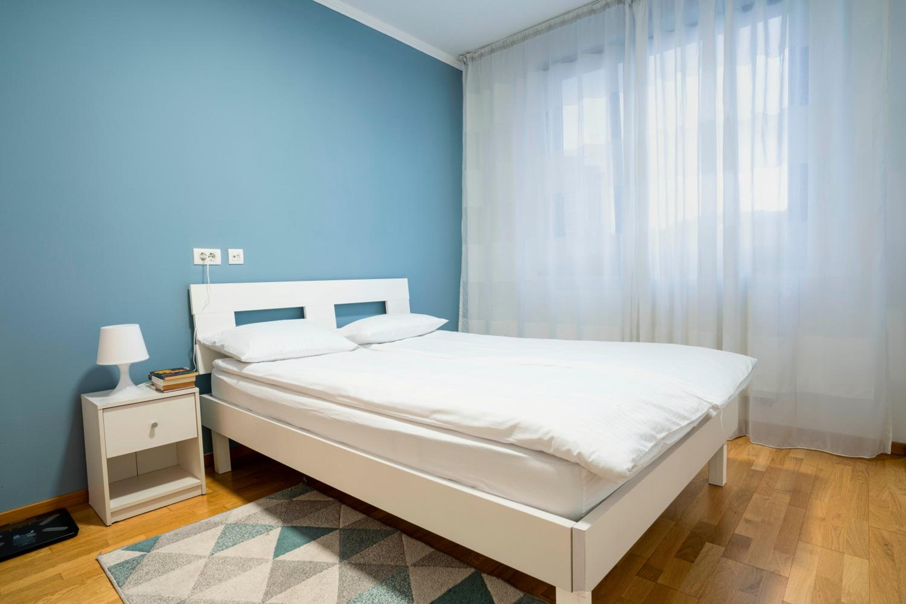 Sunny Modern 1-Bedroom Apartment