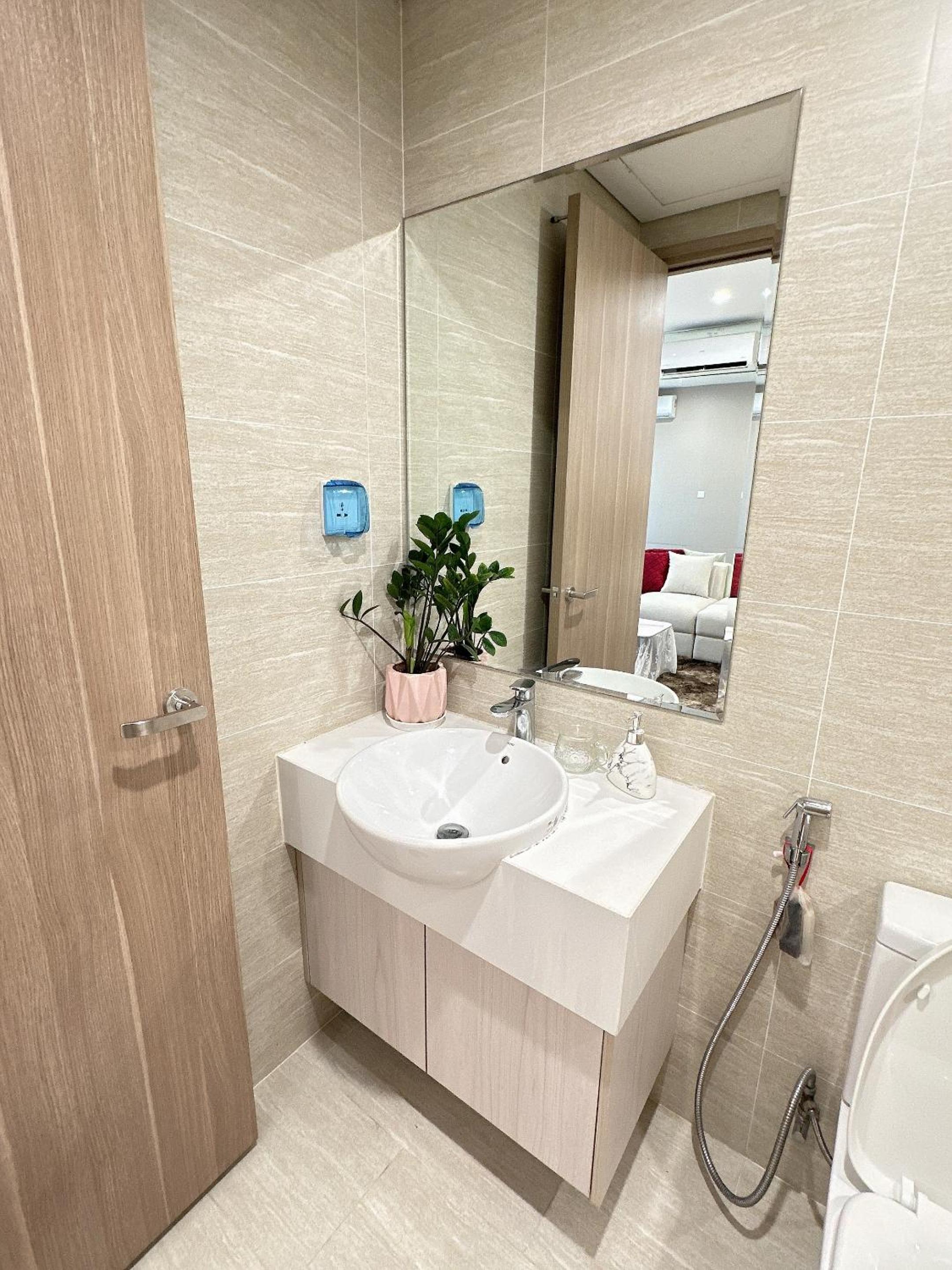 Căn hộ Studio tại Vinsmart có Máy chiếu