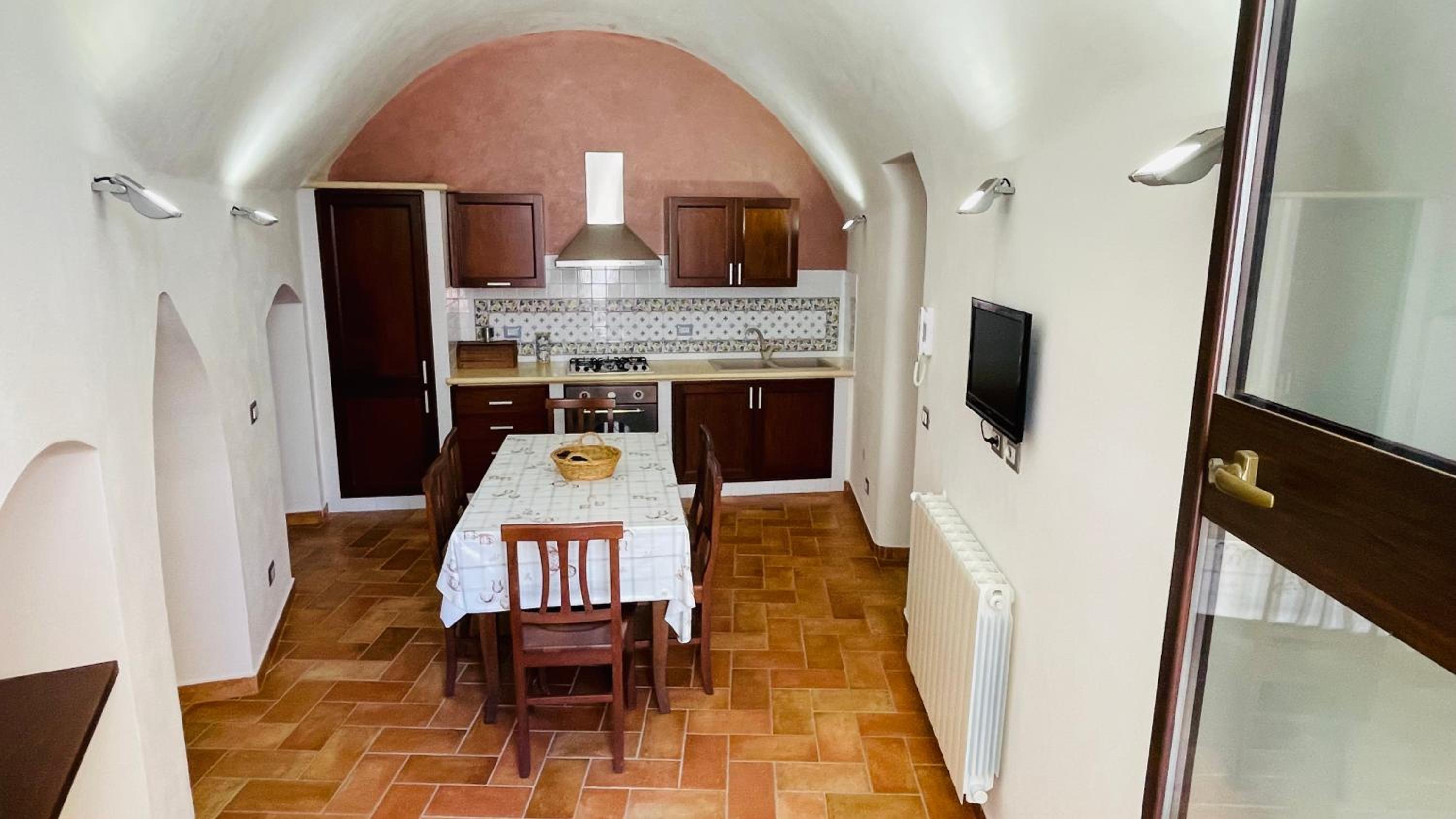 La Marca Apartment en Sciacca — kitchen
