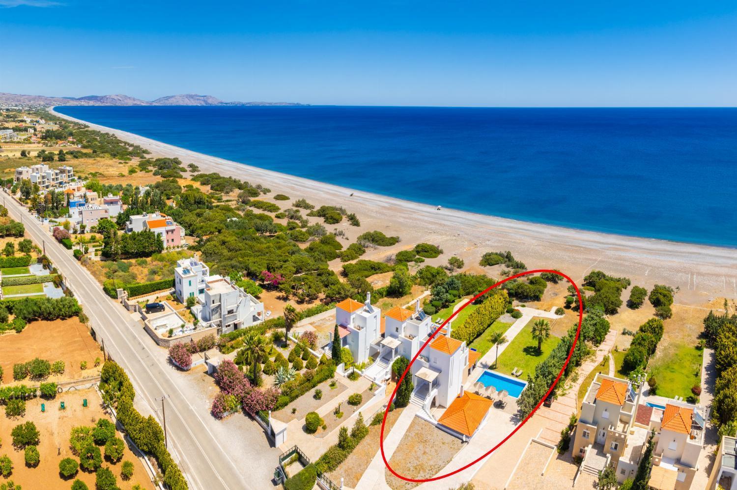 Villa Pelagos Blue view 4