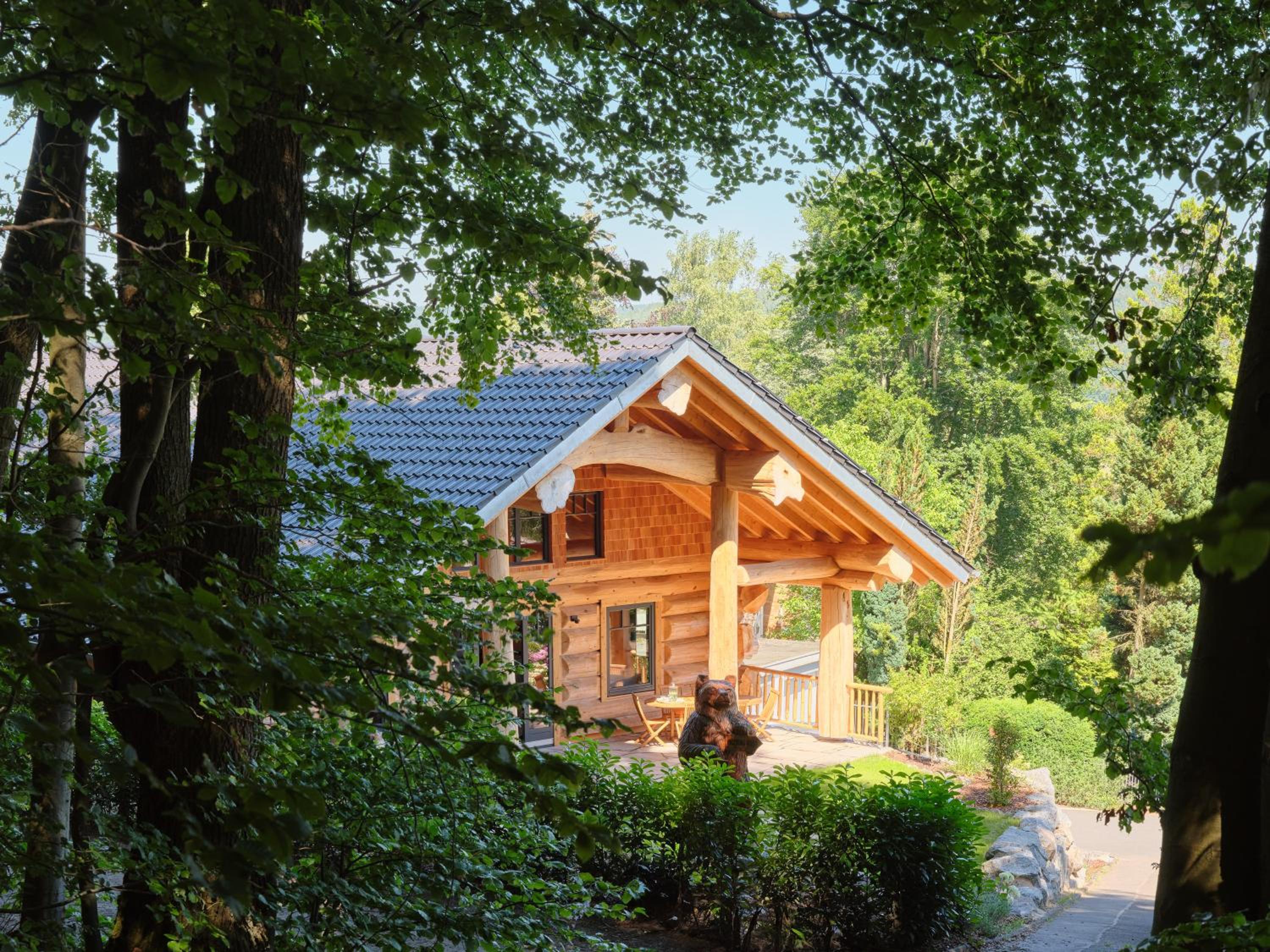 Eveningwood - DTV 5 Sterne Luxus Hüttenparadies, Blockhaus