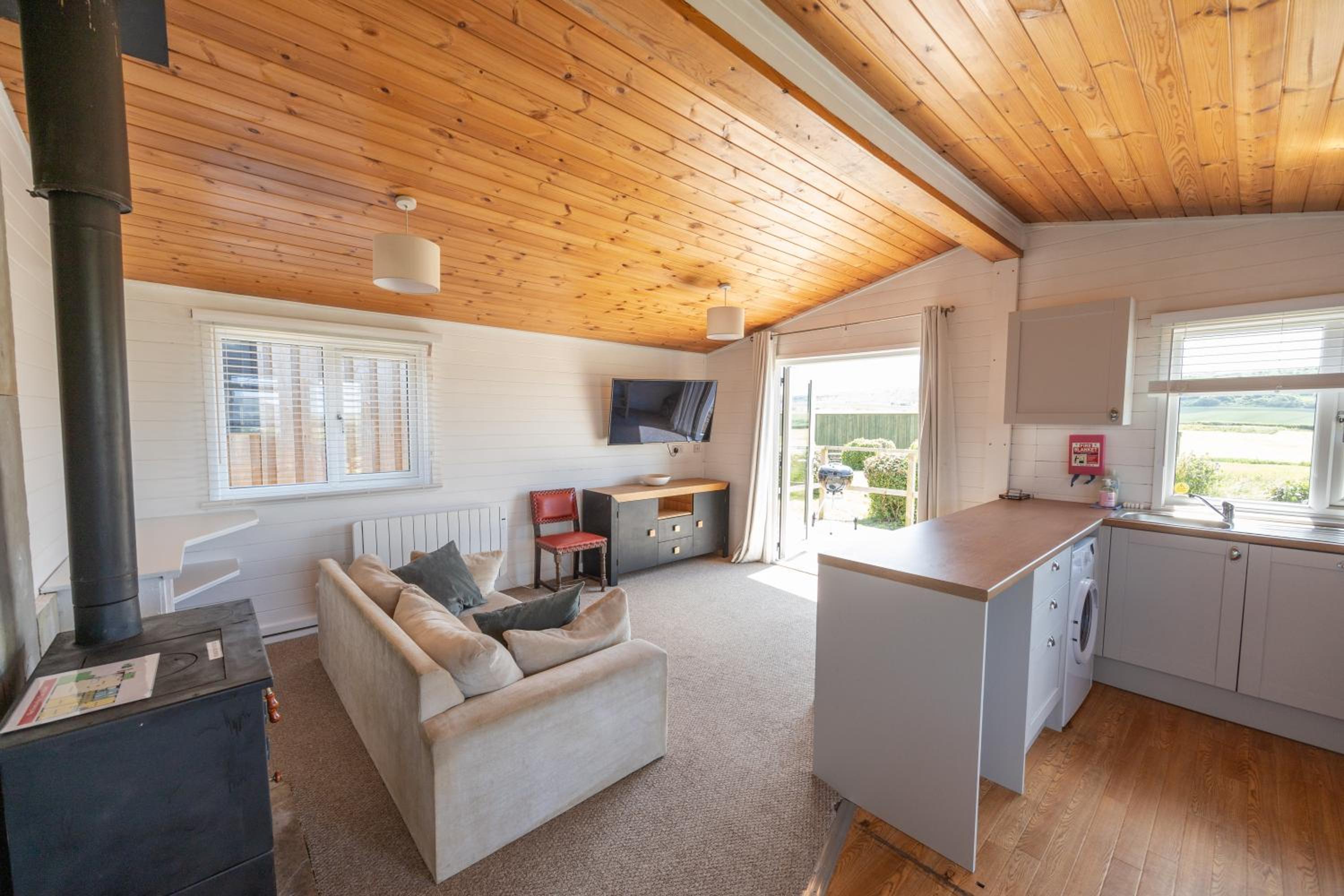 West Chalet At Tapnell Farm view 2