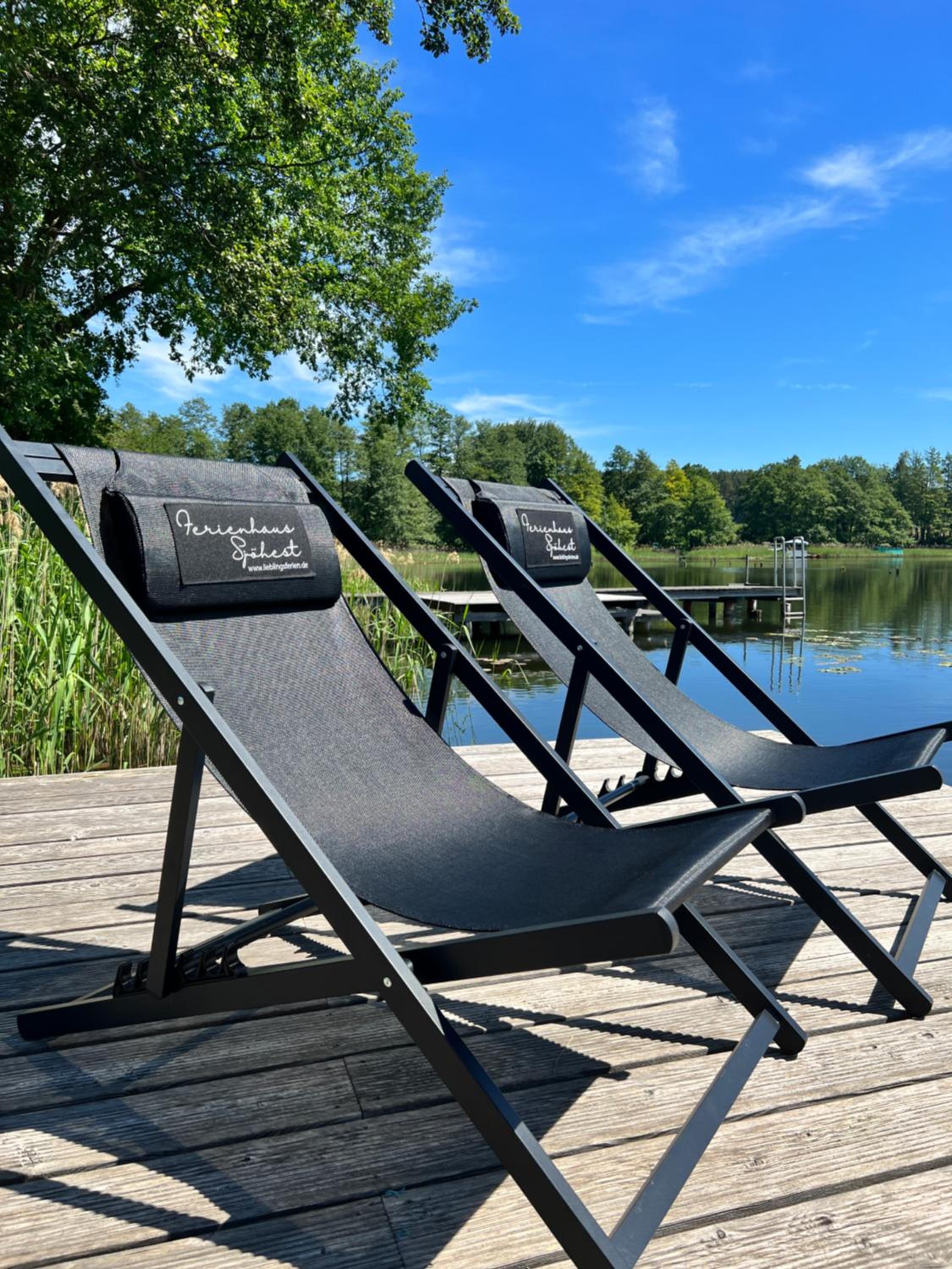 Modernes Ferienhaus mit Kamin und Sauna am Altdorfer See, Hunde sind herzlich Willkommen