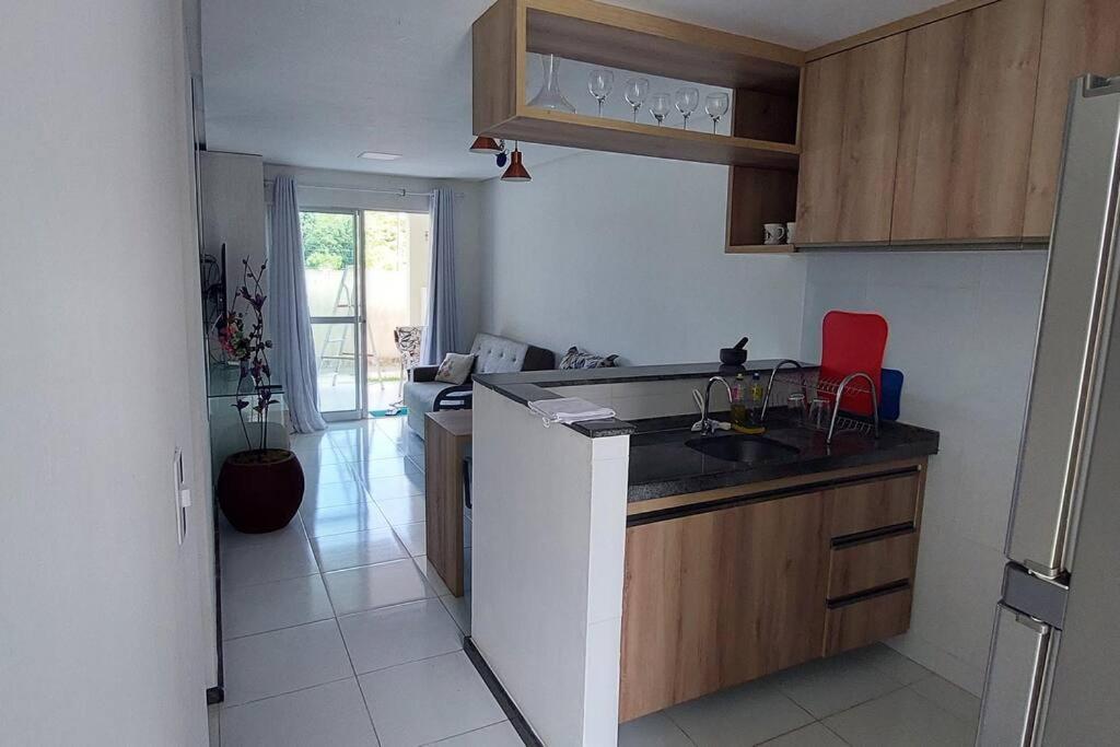 Lindo flat térreo em Porto de galinhas