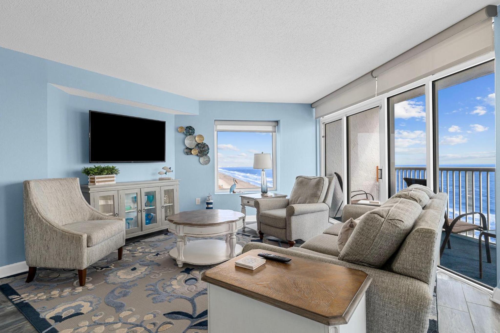 Seaglass Escape- Oceanfront Lazy River 5 Beds
