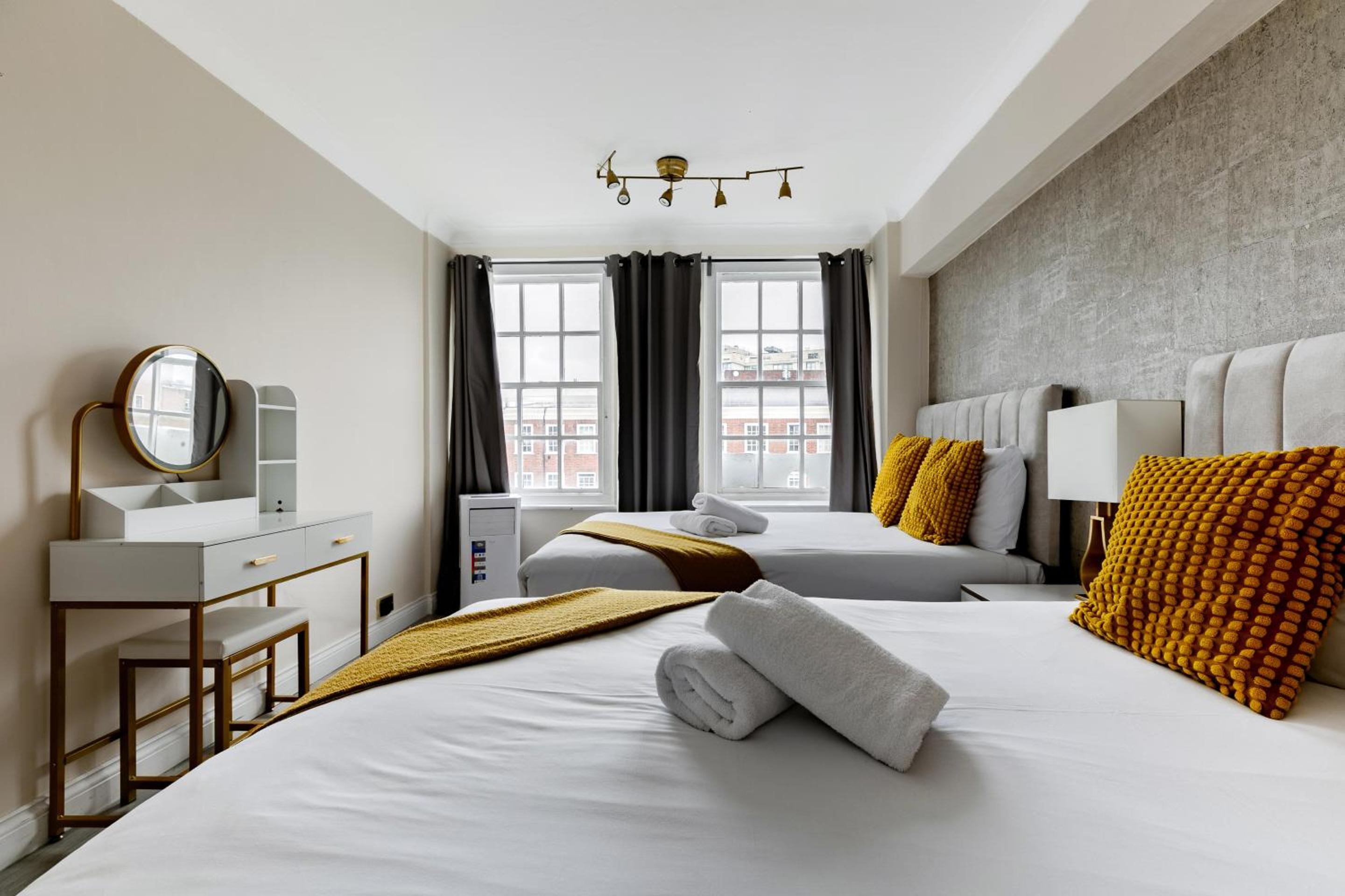 Elegant 3 bedrooms apartment near Hyde Park & Oxford St