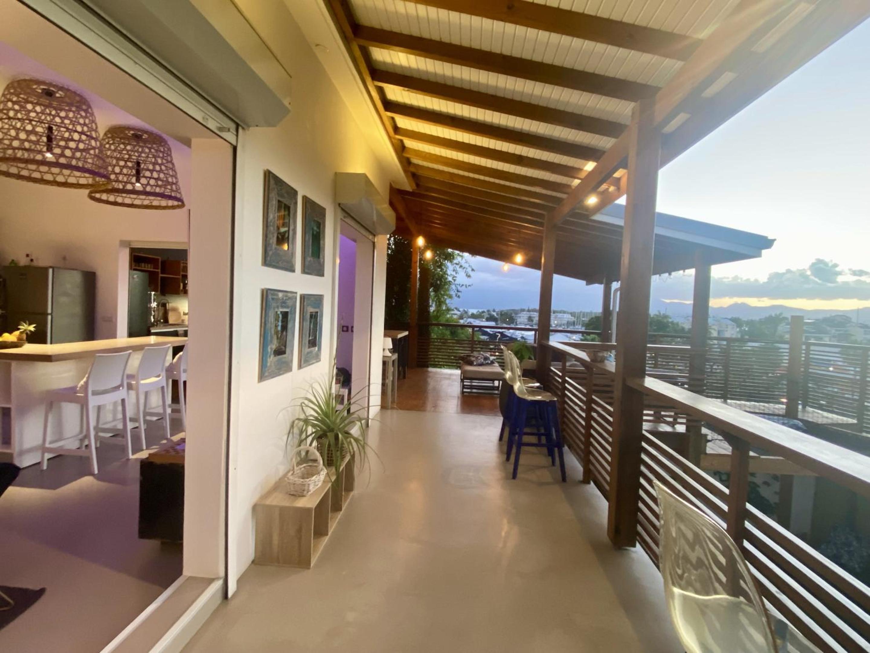 Le Spot Caraïbes - Villa standing 10pers piscine view 4
