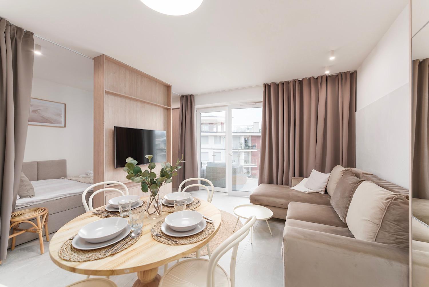 Rewal - 4 Person - Premium Baltic Apartment with SPA access