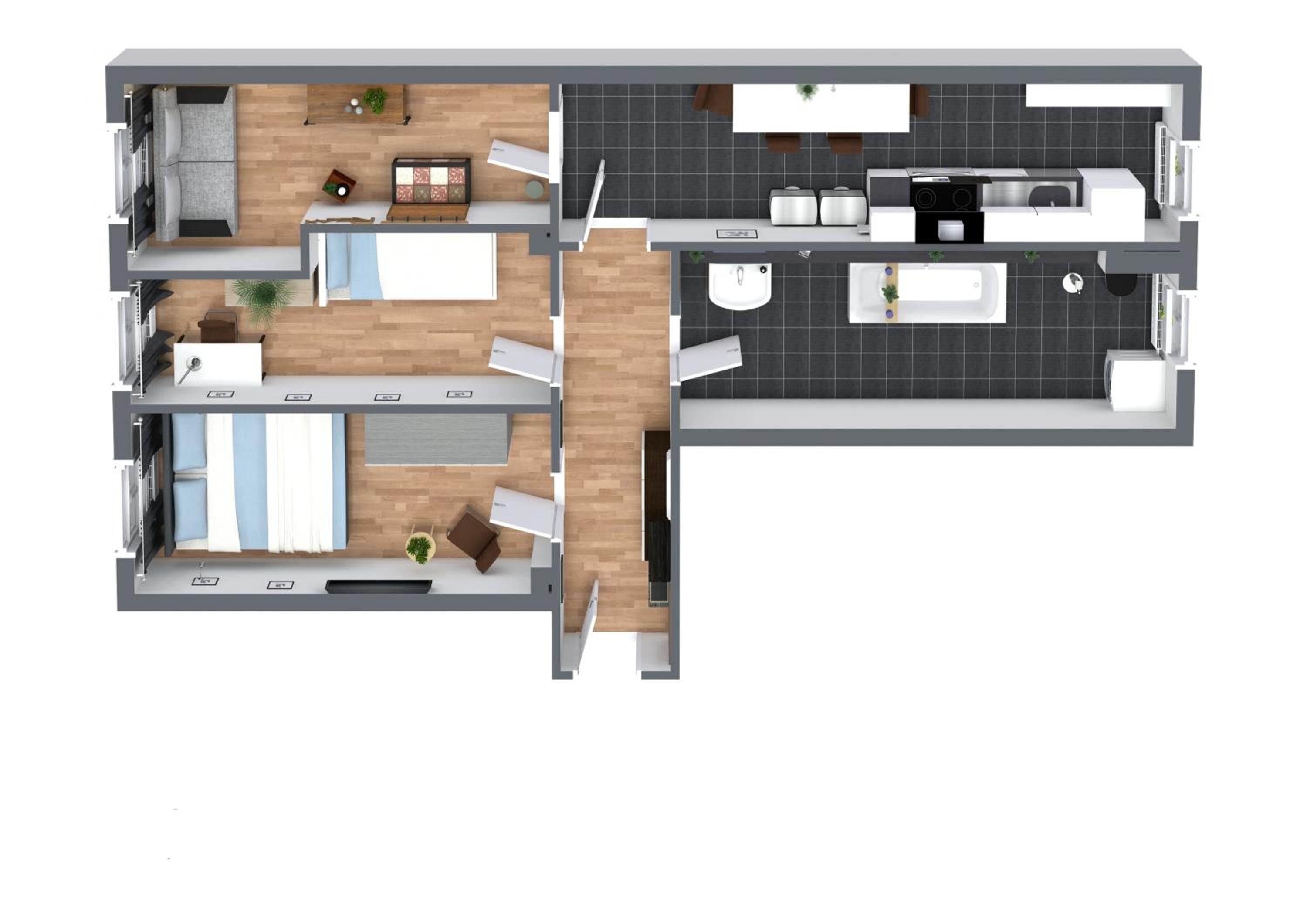 *NEU*Family&Work*WLAN*Ntflx*Cozy*Zentrum*TopLage