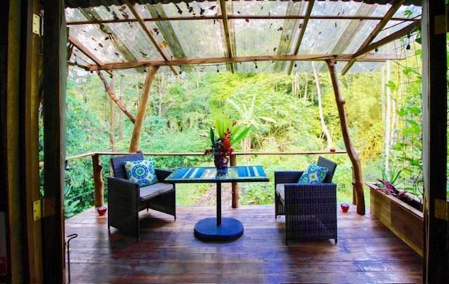 A Treehouse the Green Frog Romantic setting & Pool