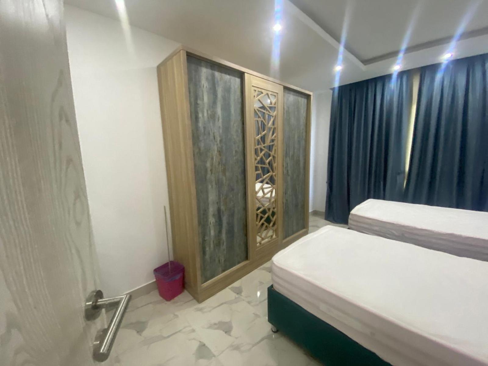 Wonderful two-bedroom apartment balcony in Fanadir aqua park beach