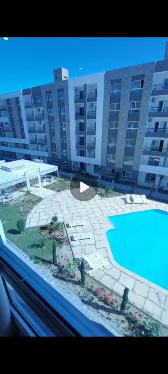 Wonderful two-bedroom apartment balcony in Fanadir aqua park beach