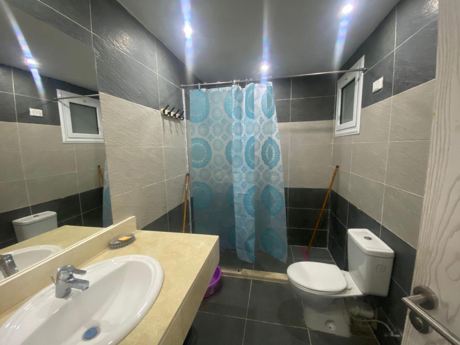 Wonderful two-bedroom apartment balcony in Fanadir aqua park beach