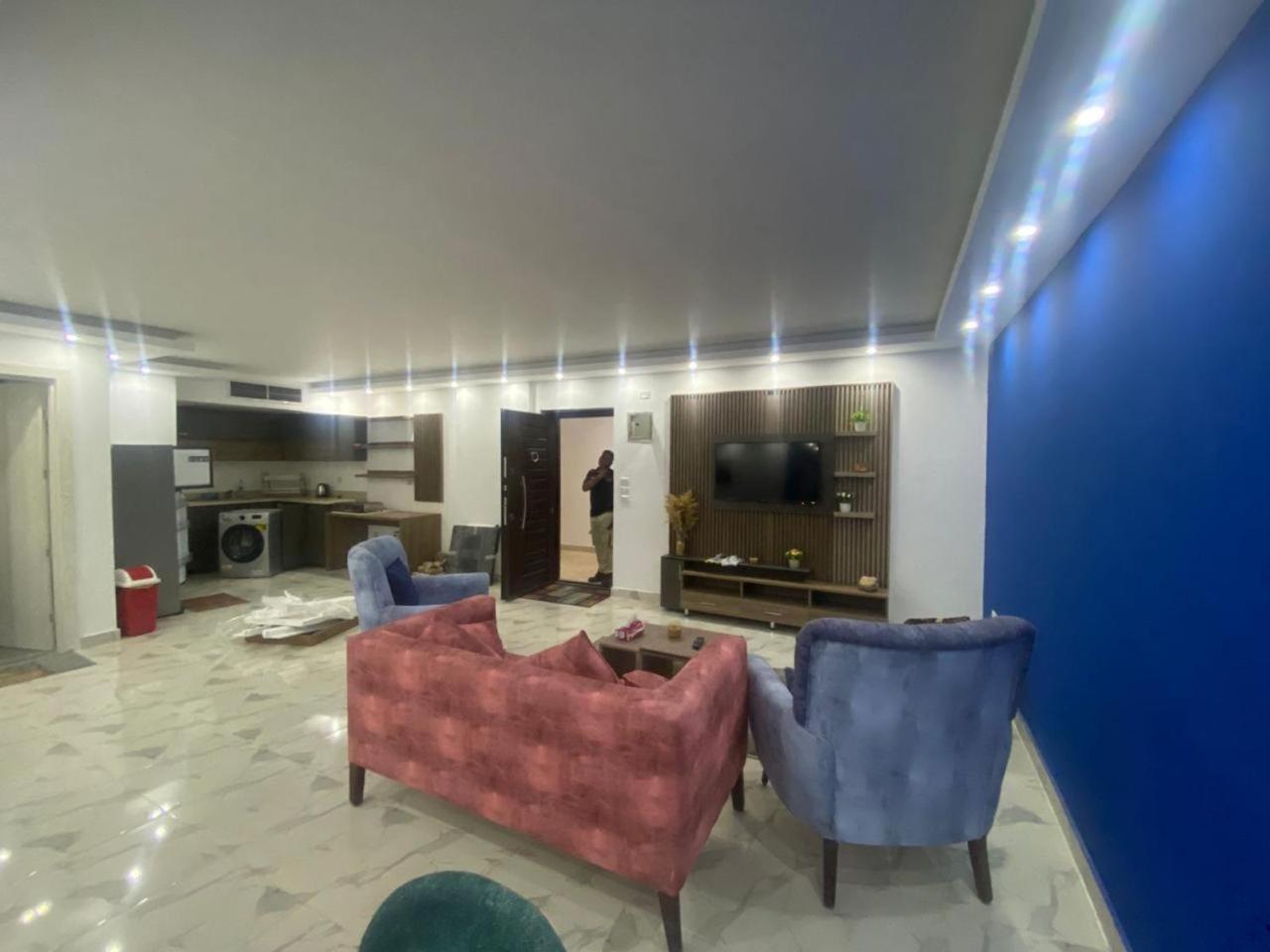 Wonderful two-bedroom apartment balcony in Fanadir aqua park beach